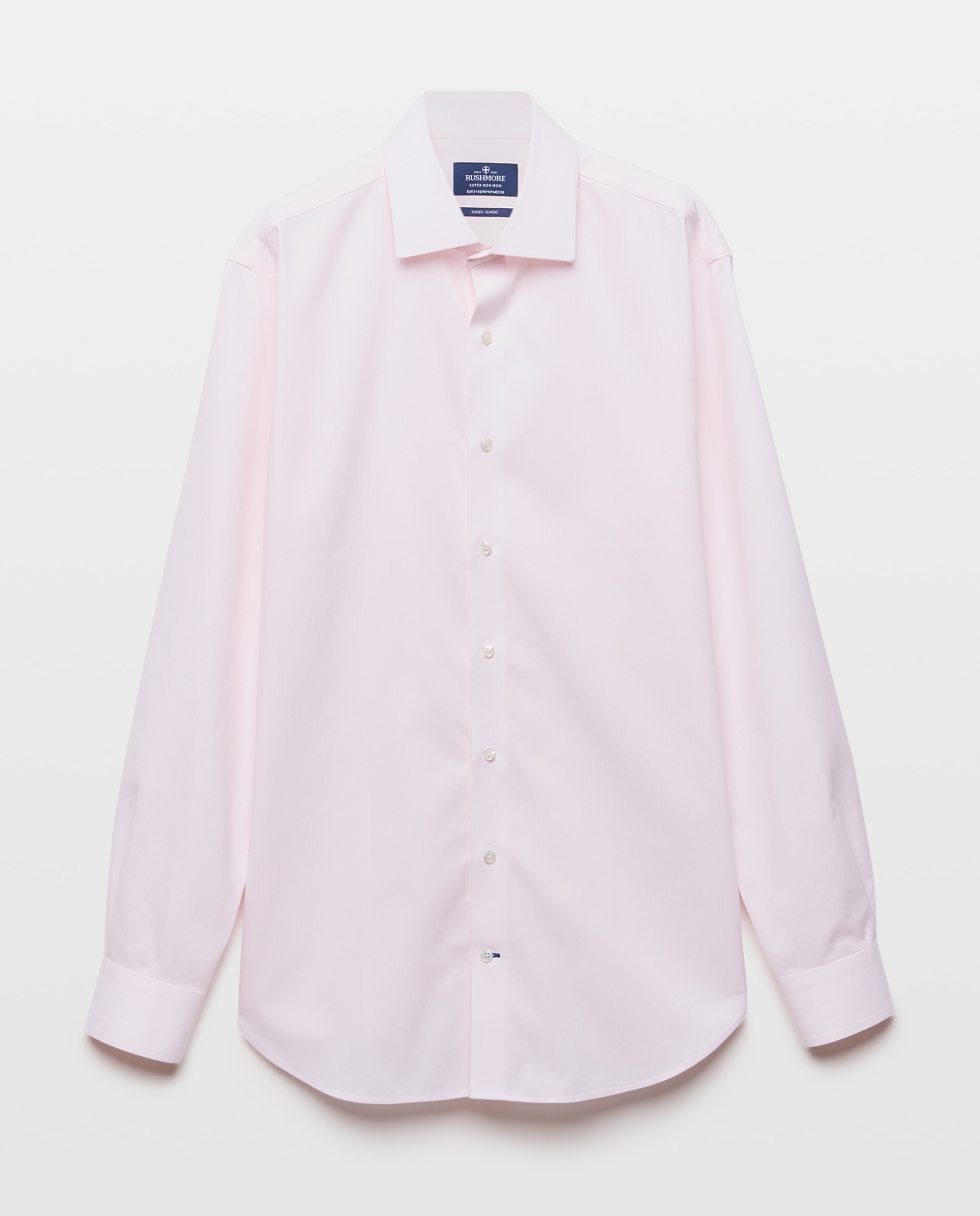 Camisa Non Iron Rosa-4