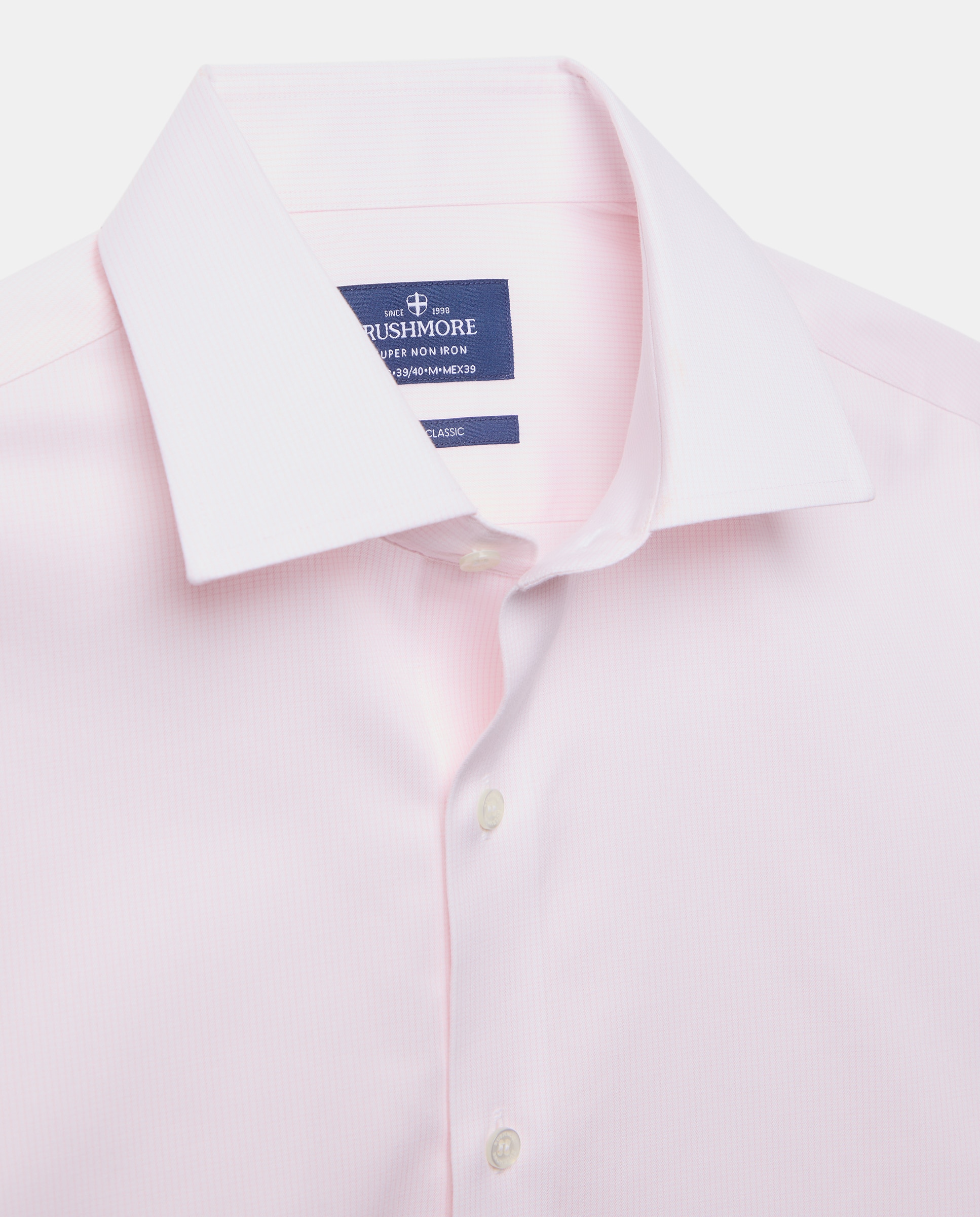 Camisa Non Iron Rosa-5