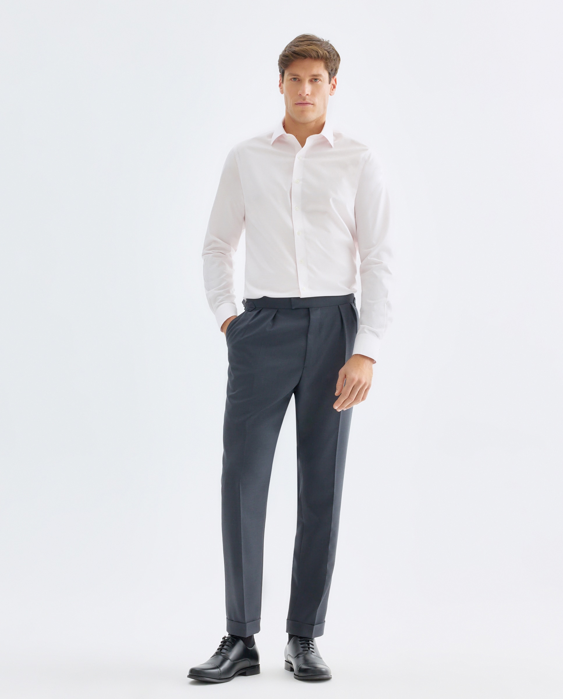 Camisa Non Iron Rosa-2