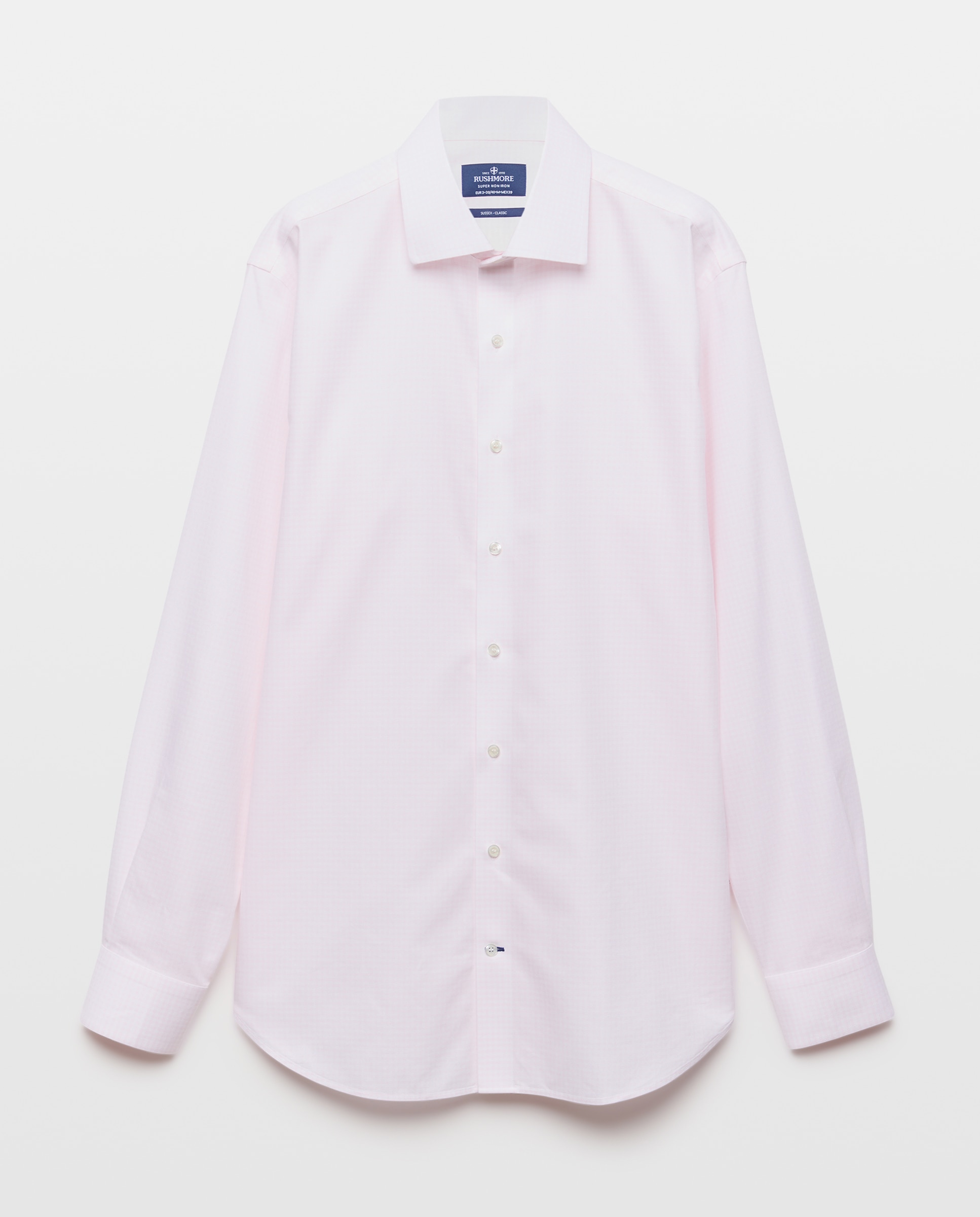 Camisa Non Iron Rosa-4