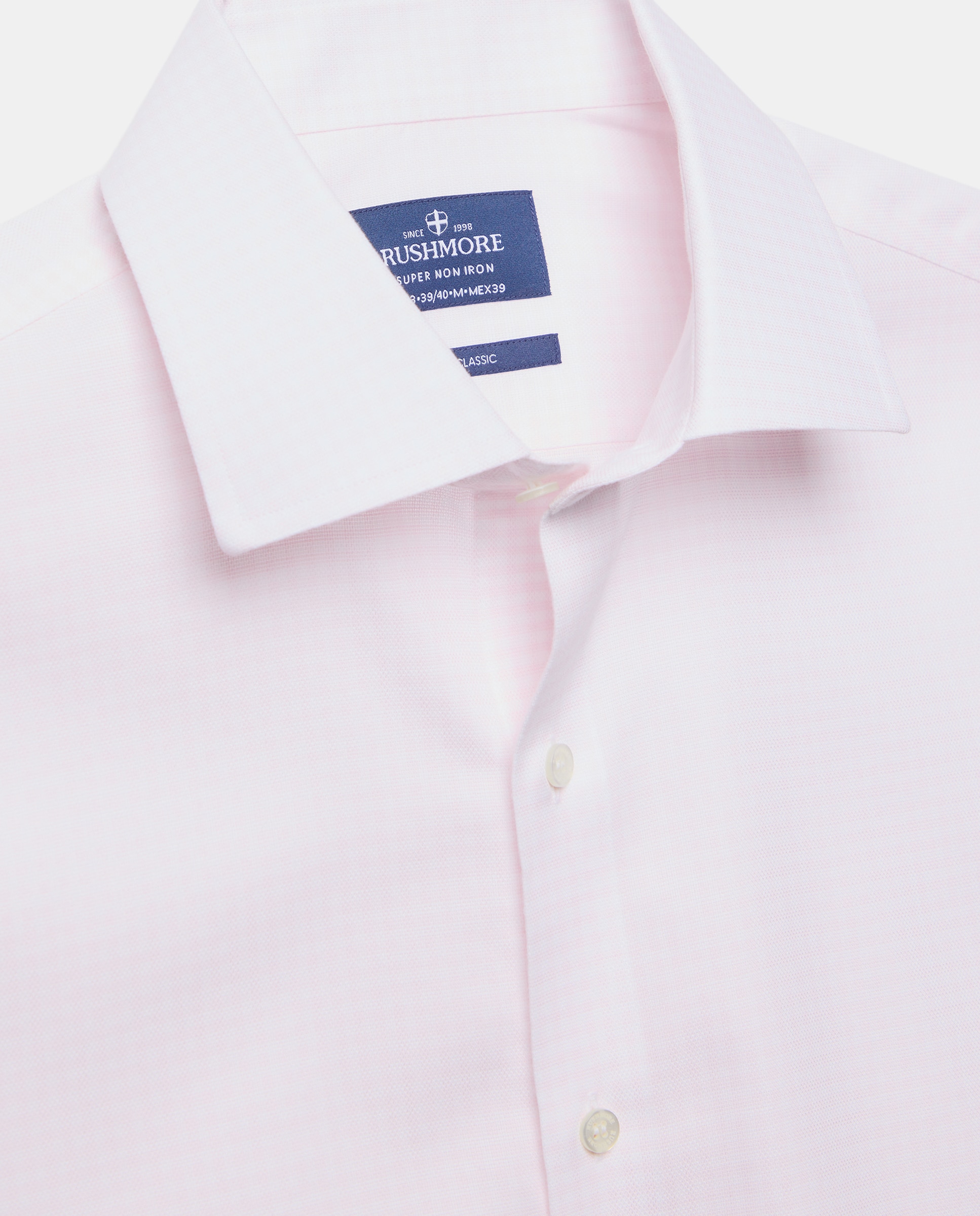 Camisa Non Iron Rosa-5