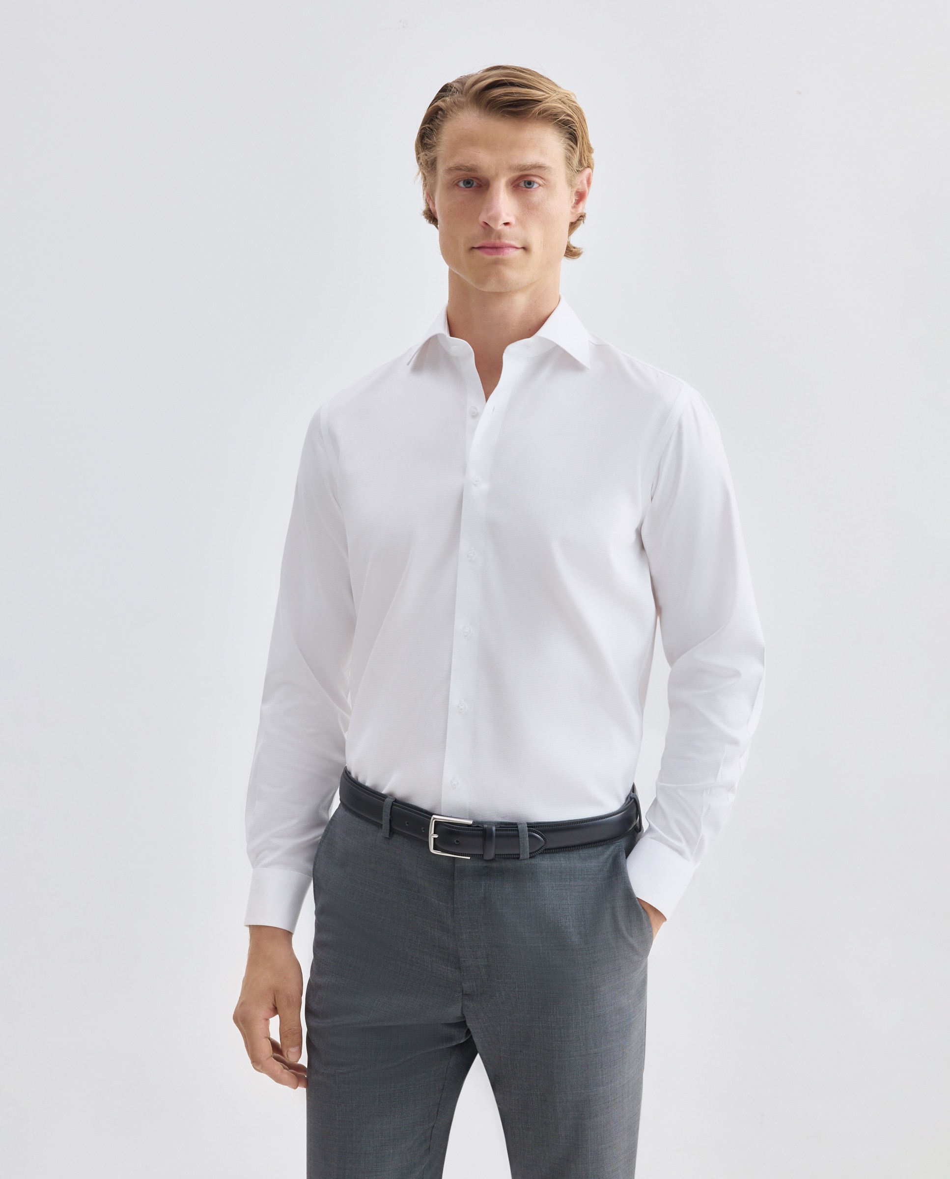 Imagen 1 de Camisa de hombre non iron Blanco
