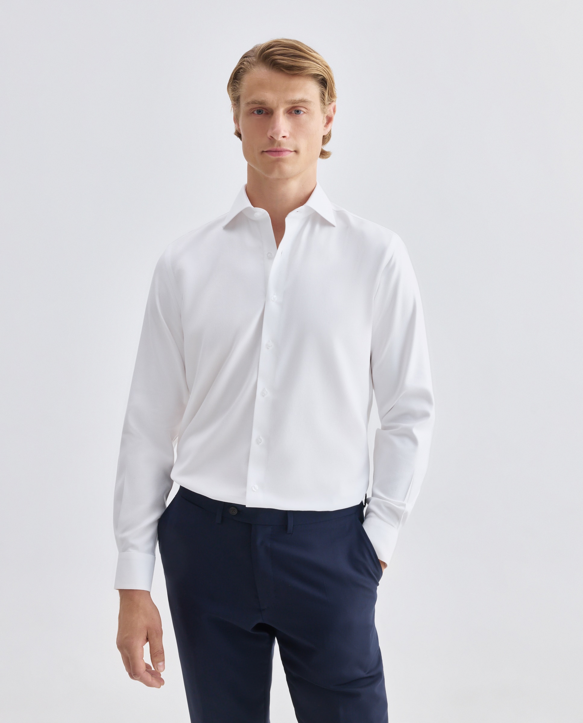 Imagen 0 de Camisa de hombre non iron Blanco