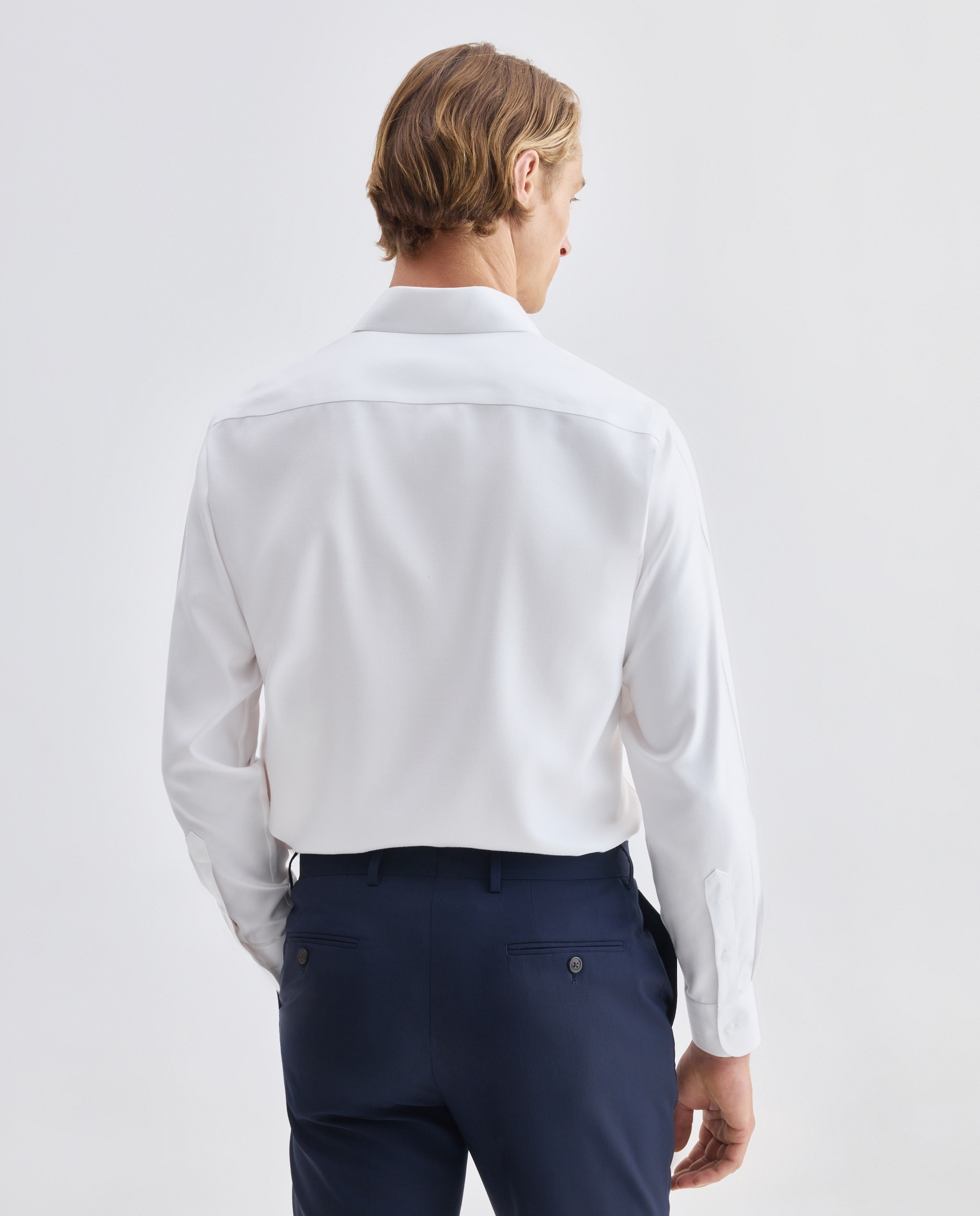 Camisa de hombre non iron - Rushmore - Blanco Blanco-3