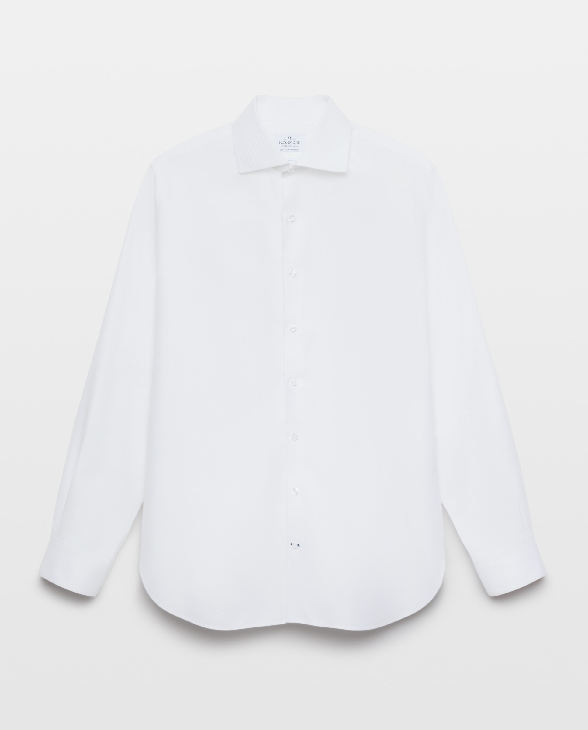 Camisa de hombre non iron - Rushmore - Blanco Blanco-4