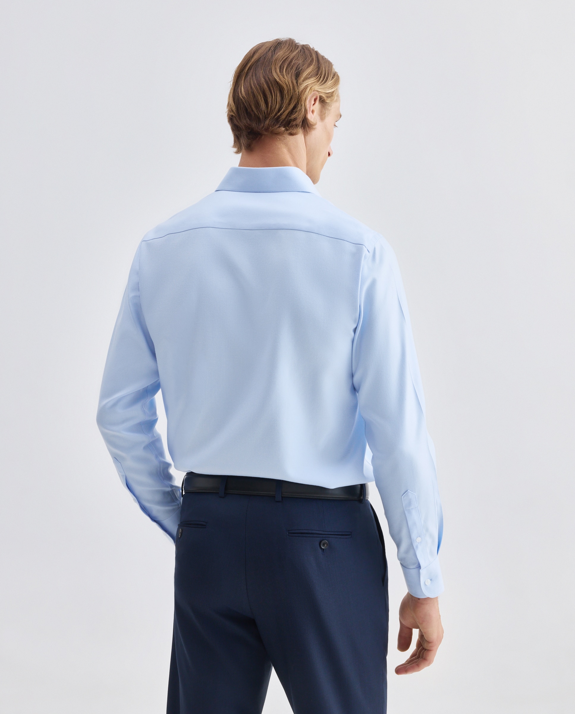 Camisa de hombre non iron - Rushmore - Azul claro Azul claro-3