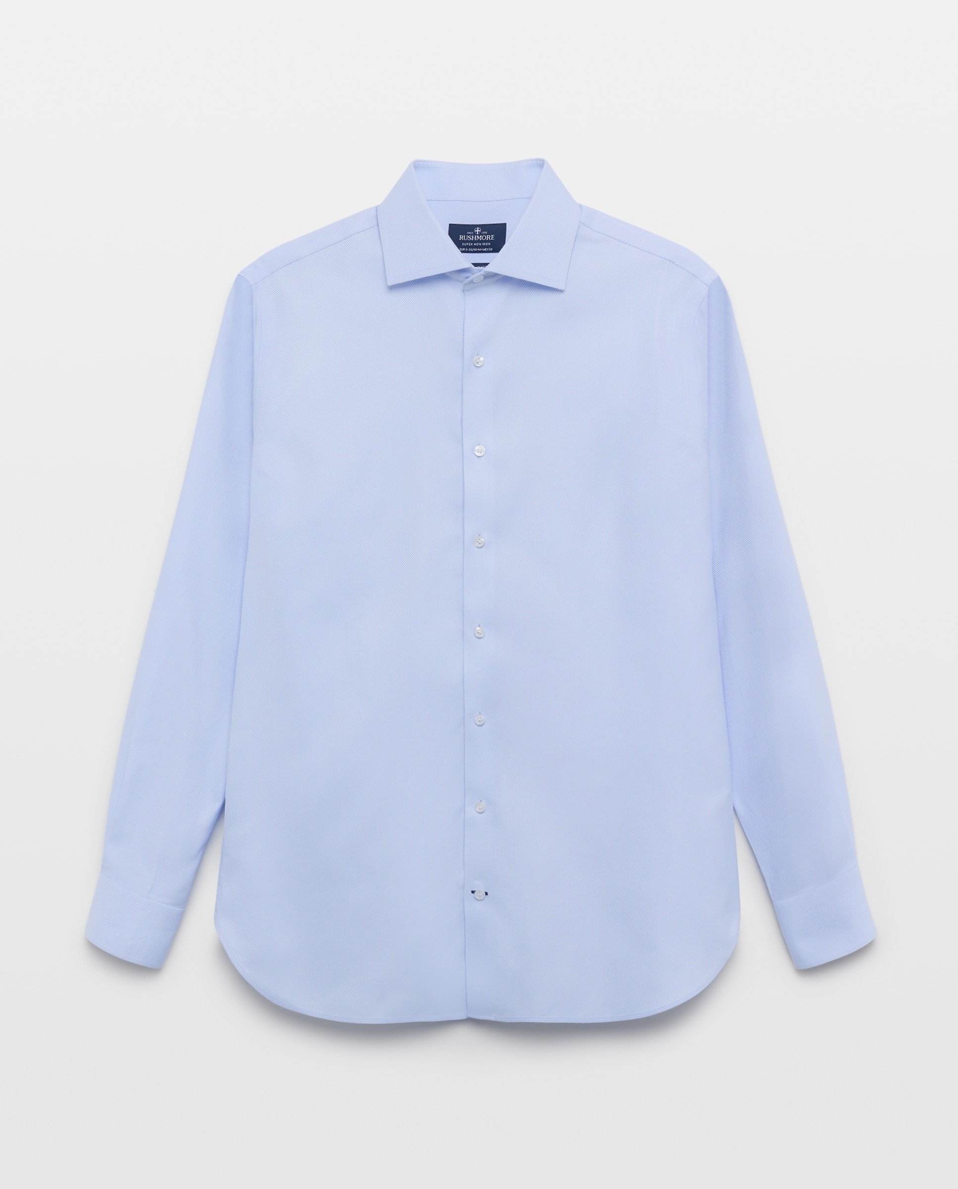 Camisa de hombre non iron - Rushmore - Azul claro Azul claro-4