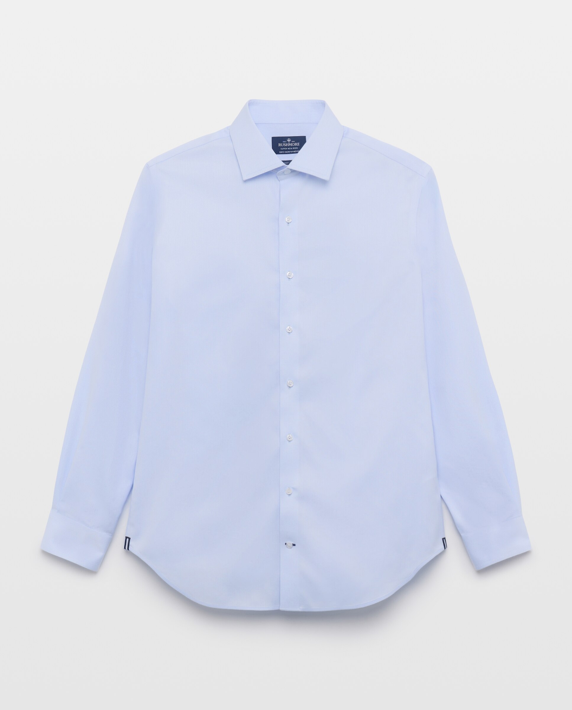 Camisa de hombre non iron - Rushmore - Azul claro Azul claro-4