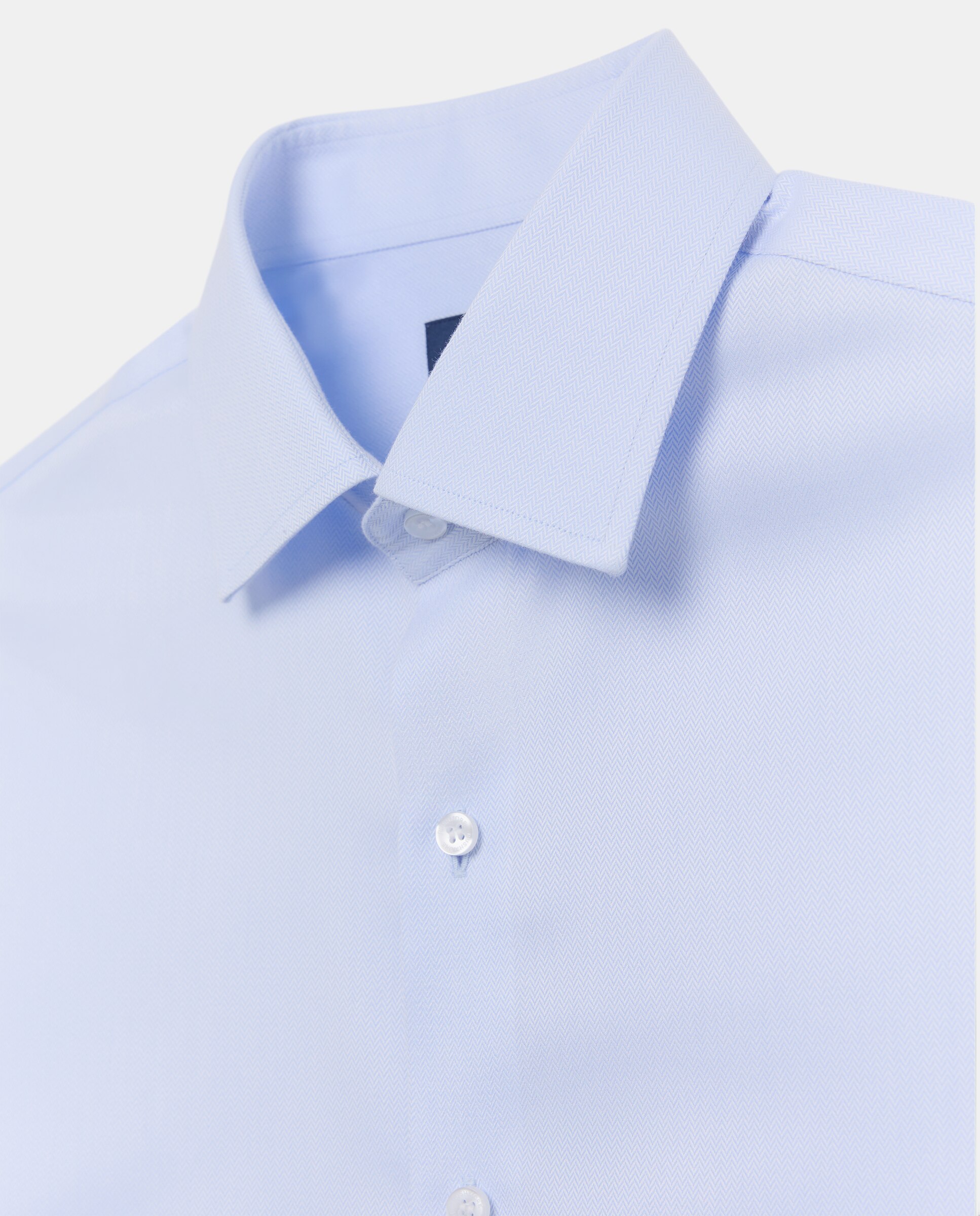 Camisa de hombre non iron - Rushmore - Azul claro Azul claro-5