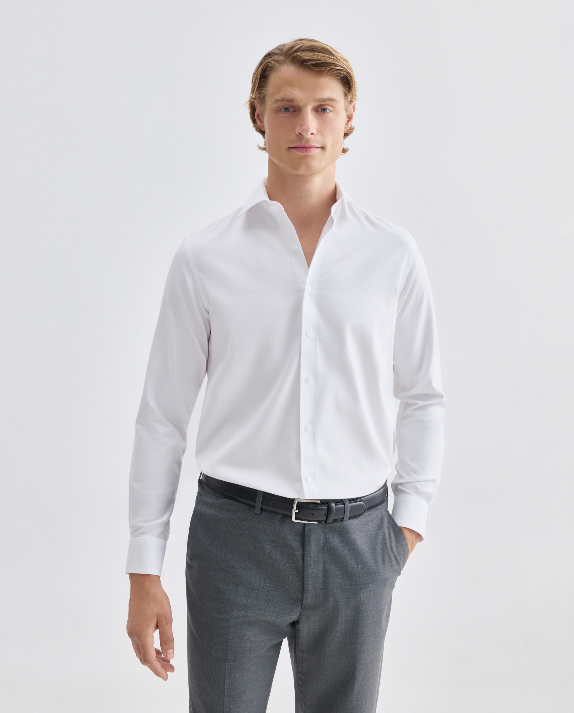 Imagen 0 de Camisa de hombre non iron Blanco