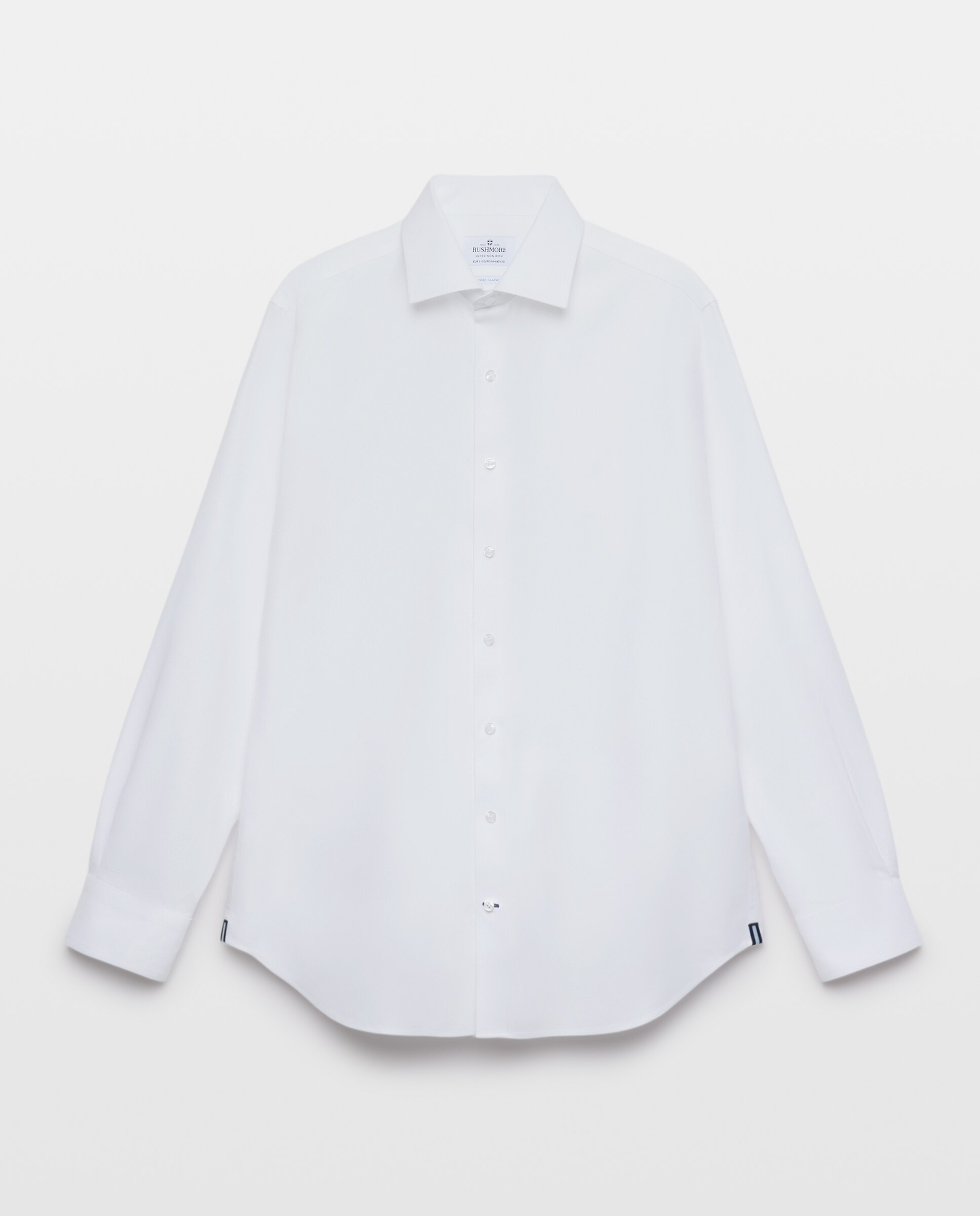 Camisa de hombre non iron - Rushmore - Blanco Blanco-4