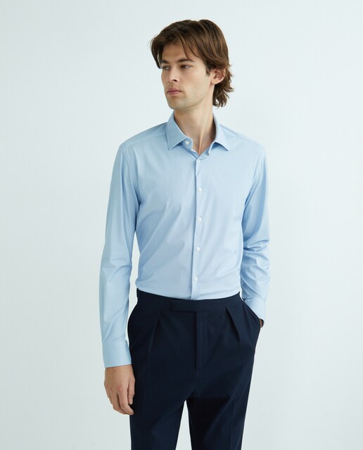 Imagen 0 de Camisa de hombre italiana corte regular sport