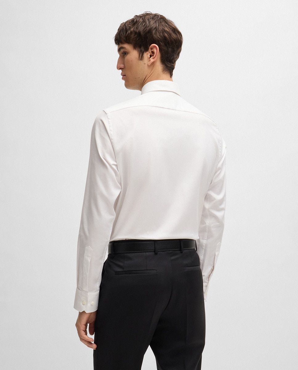 Camisa de Manga Comprida Branco-2