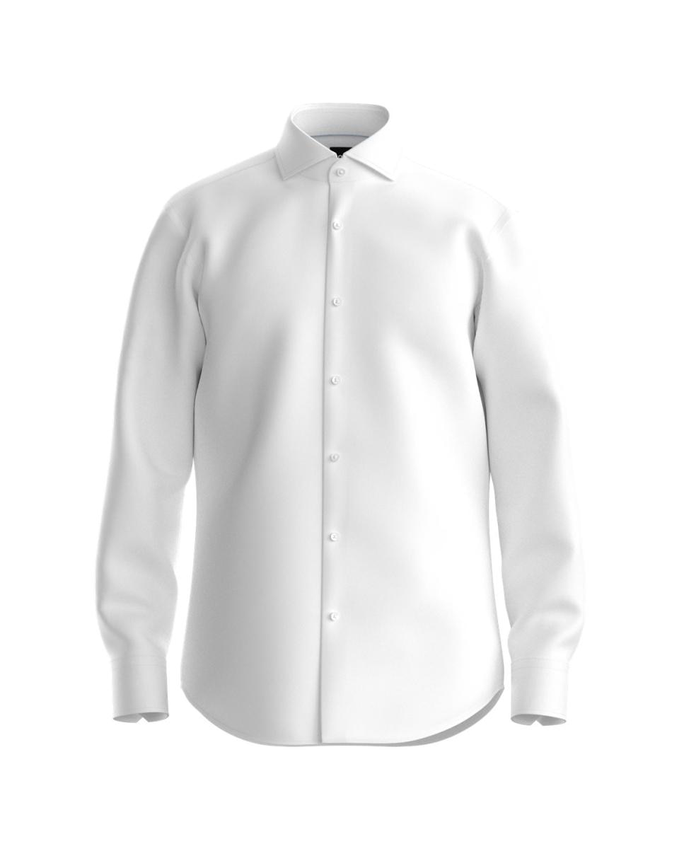Camisa de Manga Comprida Branco-5