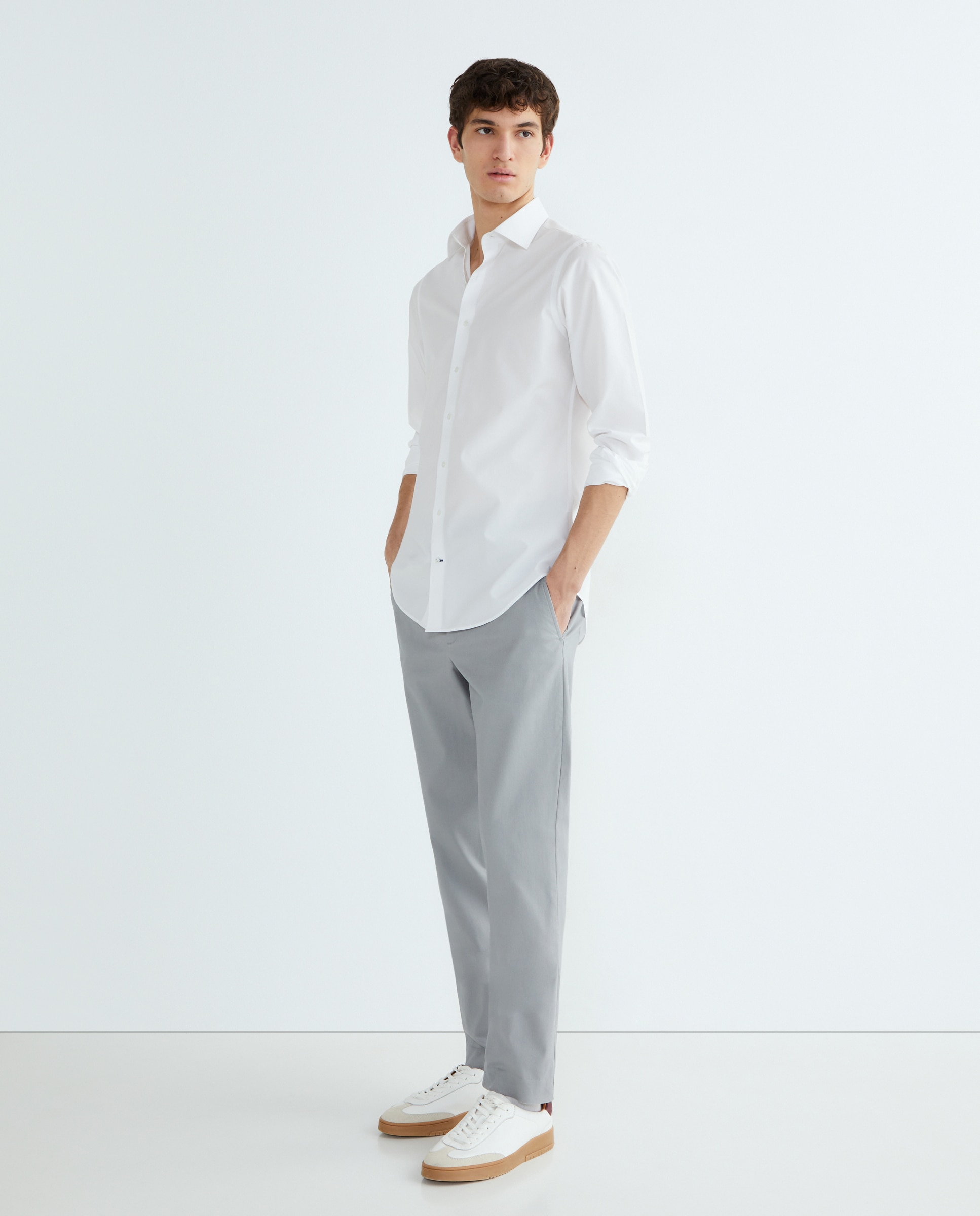 Camisa Non Iron Branco-2