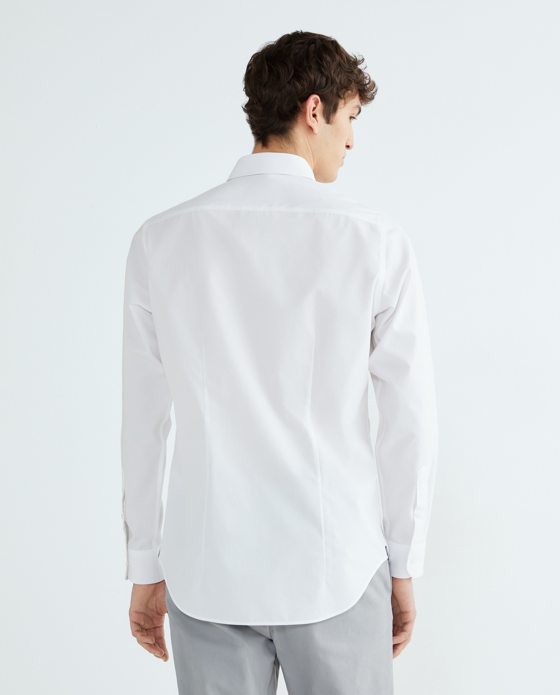 Camisa Non Iron Branco-3