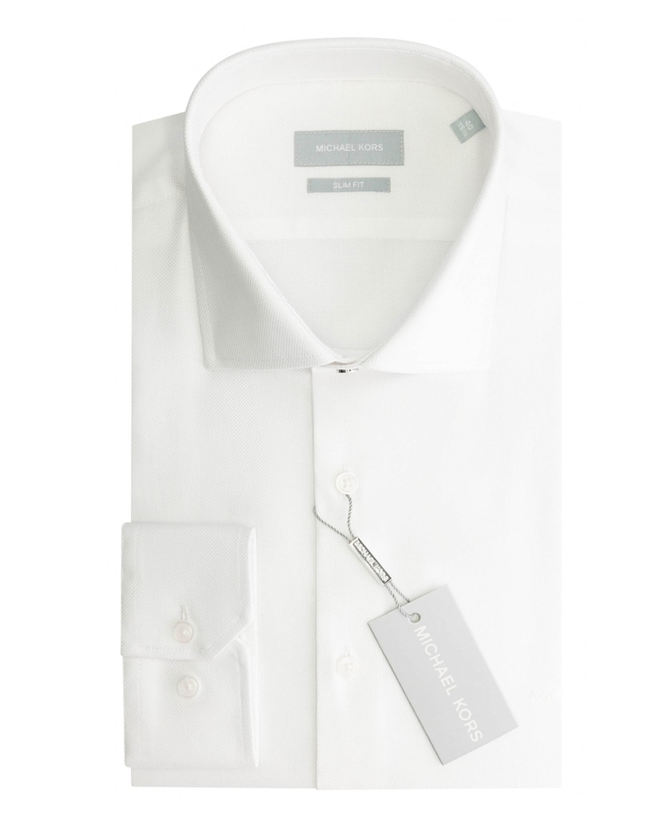 Imagem 0 de Camisa Clássica Modern Fit em Tecido Dobby com Estrutura