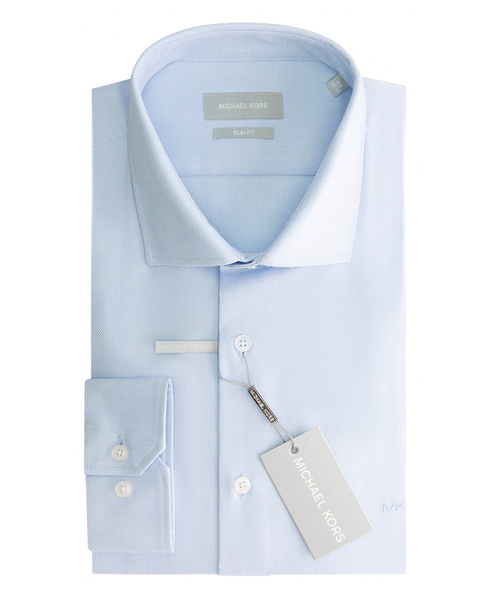 Imagem 0 de Camisa Clássica Modern Fit em Tecido Dobby