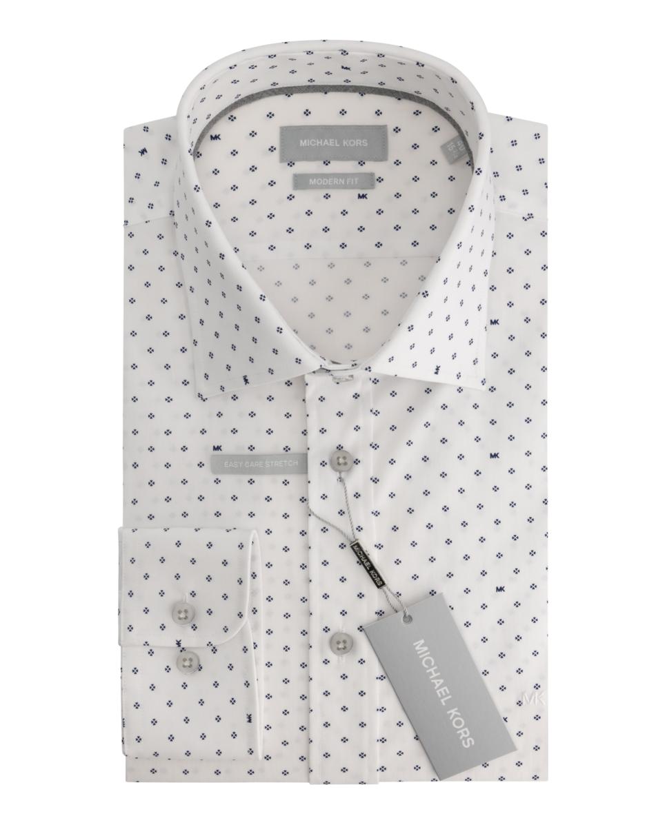 Imagen 1 de Camisa de hombre de vestir modern fit estampada Azul