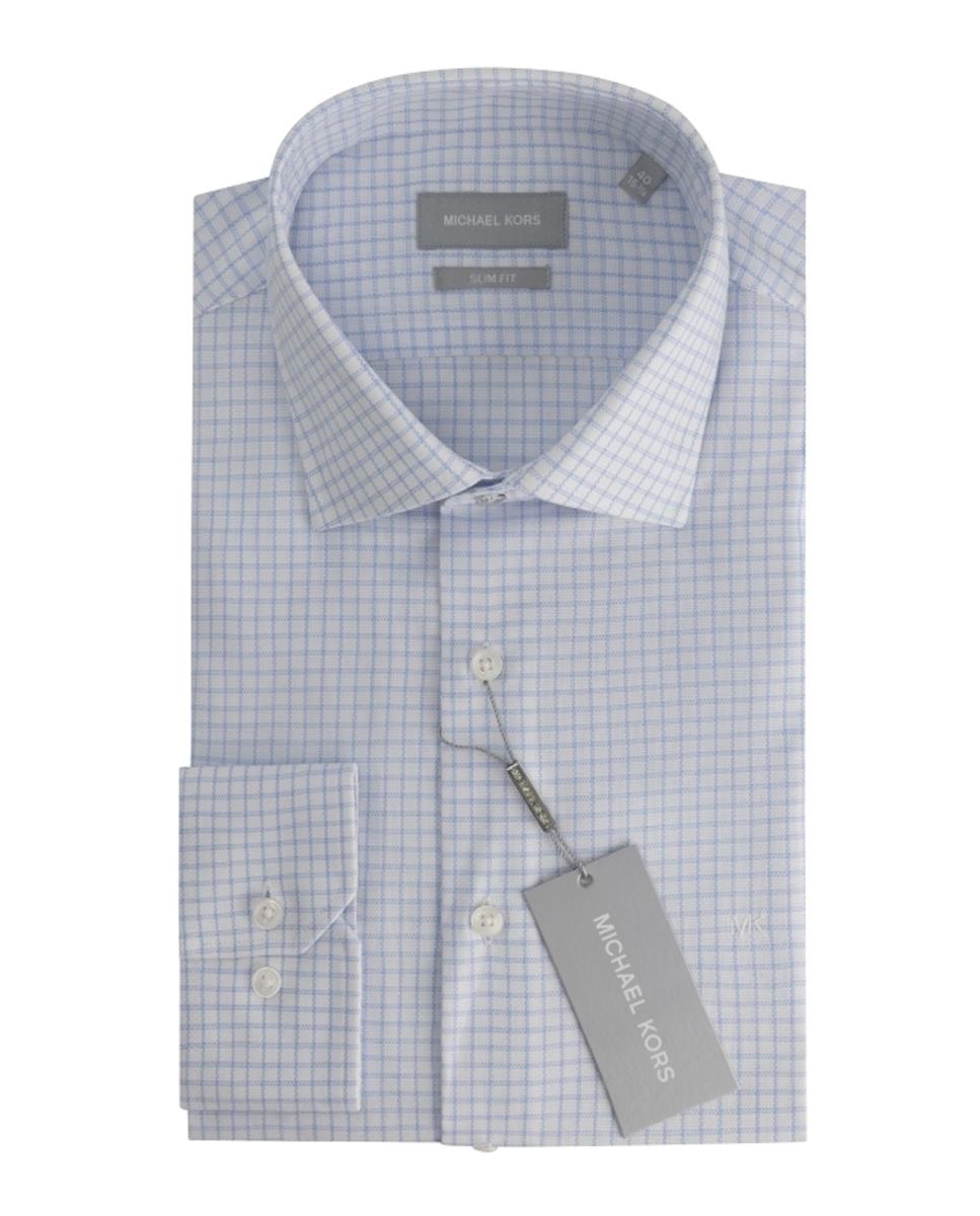 Imagen 0 de Camisa de hombre de vestir modern fit de cuadros oxford Blanco
