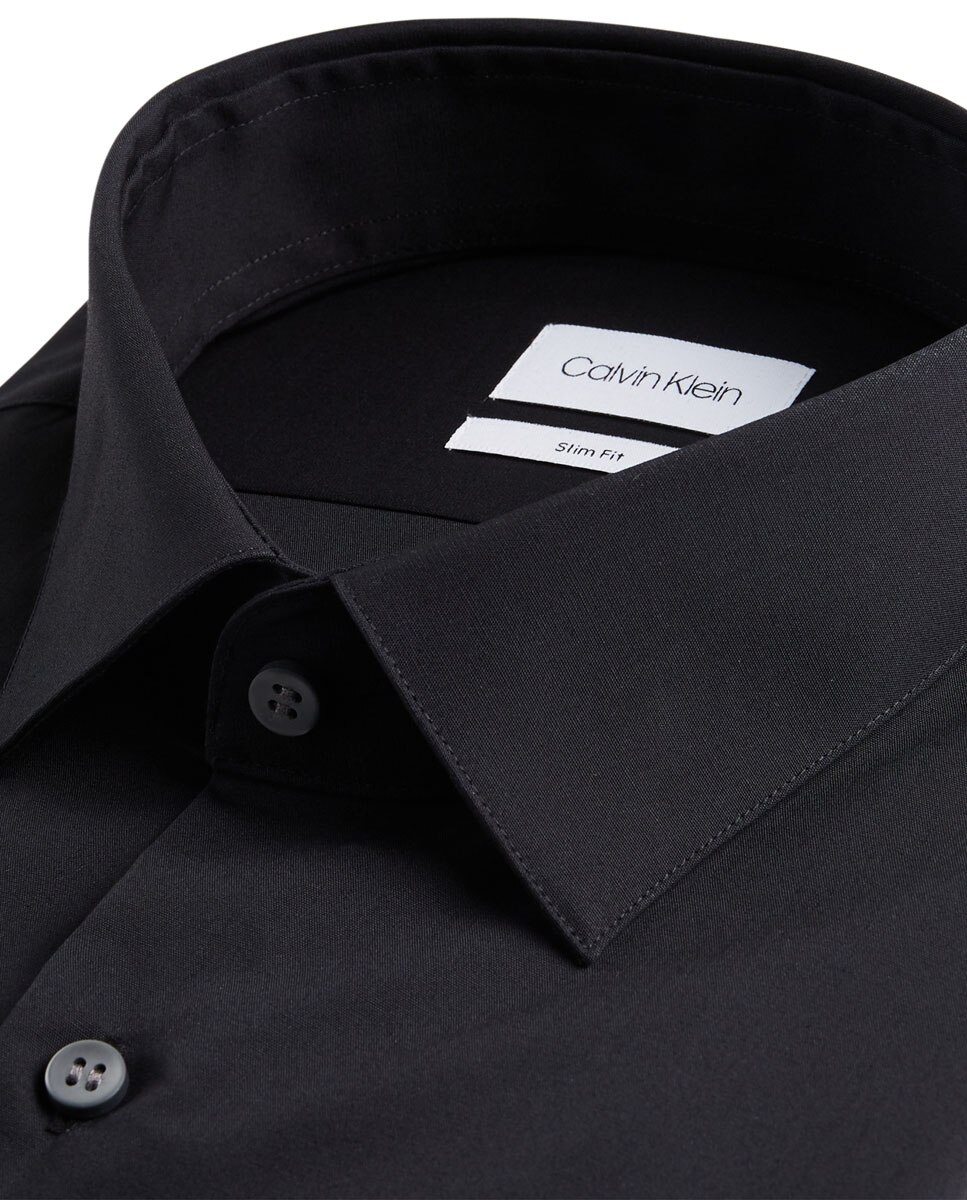 Camisa de Popelina Preto-2