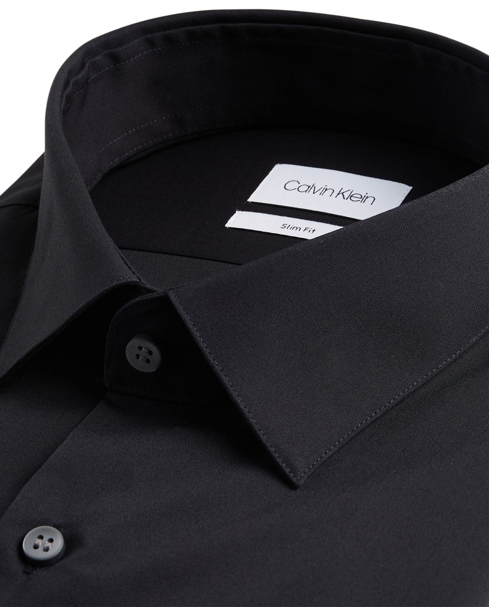 Camisa de Popelina Preto-4
