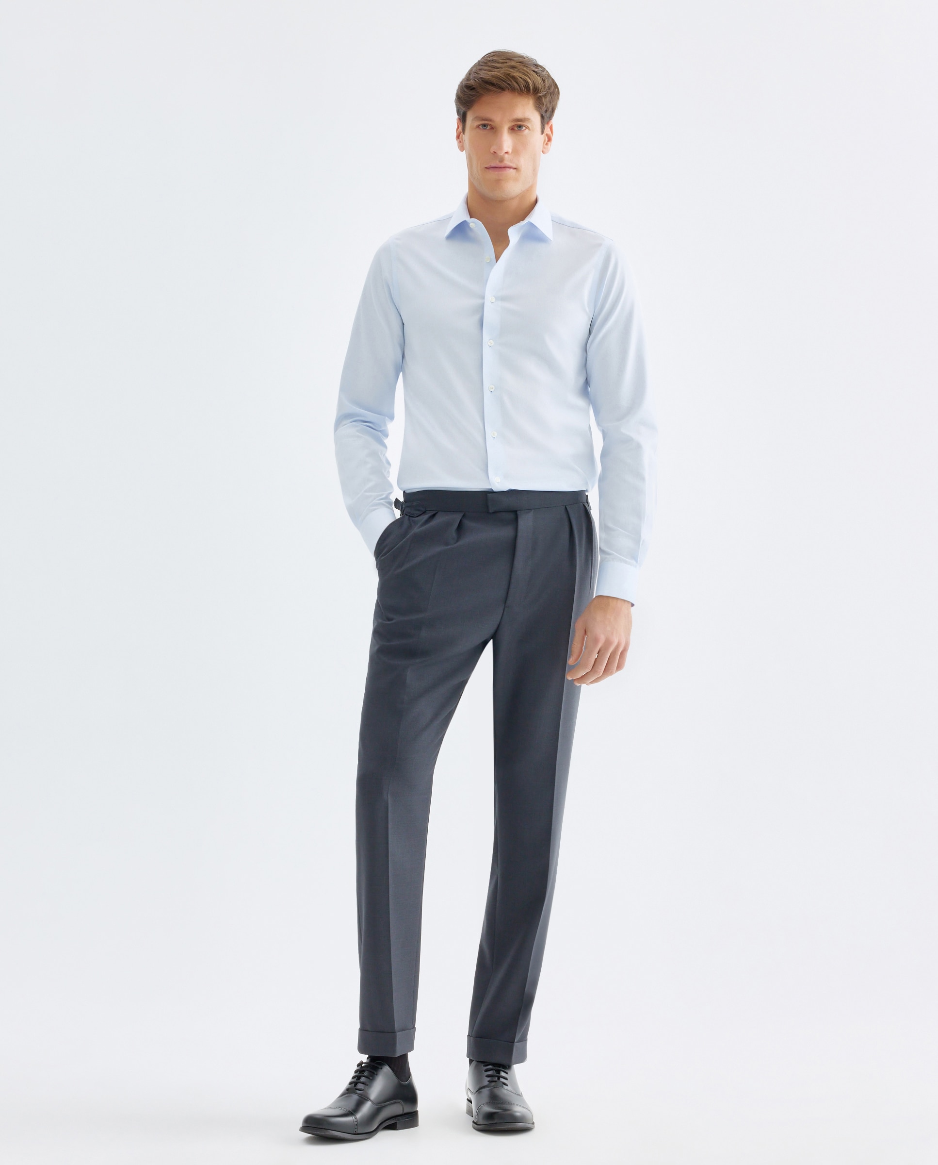 Camisa Non Iron Azul-claro-2