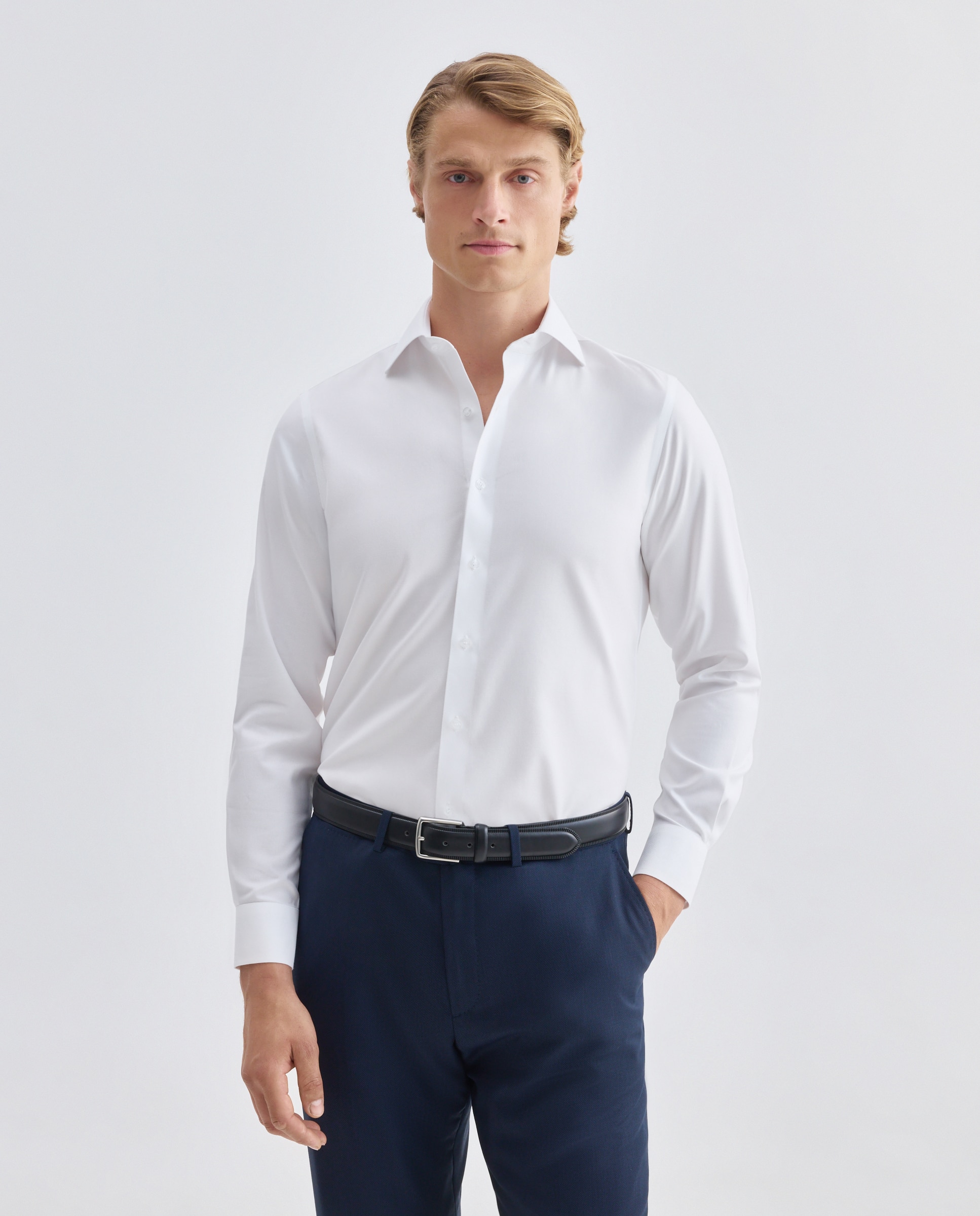 Imagen 0 de Camisa de hombre non iron Blanco