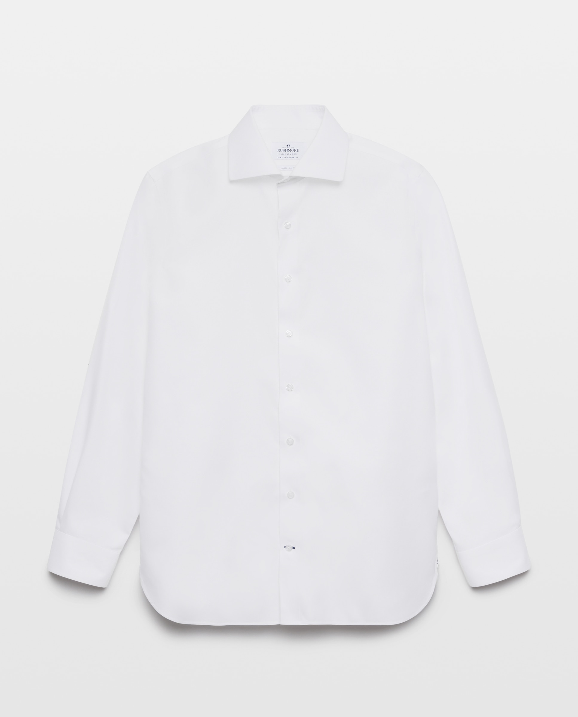 Camisa de hombre non iron - Rushmore - Blanco Blanco-4