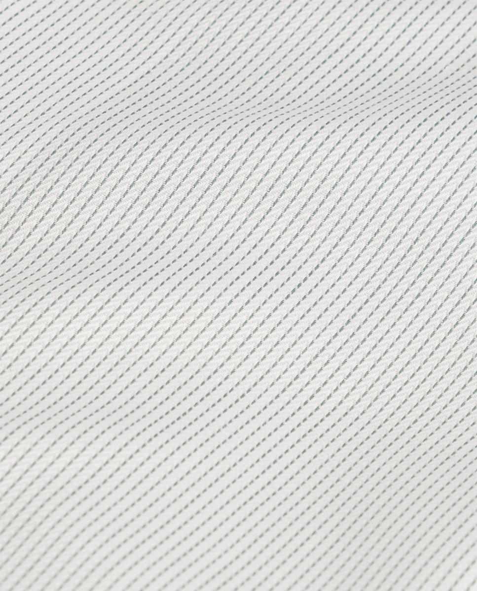 Camisa Clássica com Micro Estrutura Azul-2