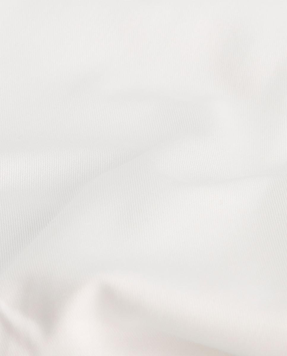 Camisa de hombre de vestir slim lisa supima - Calvin Klein - Blanco Blanco-2