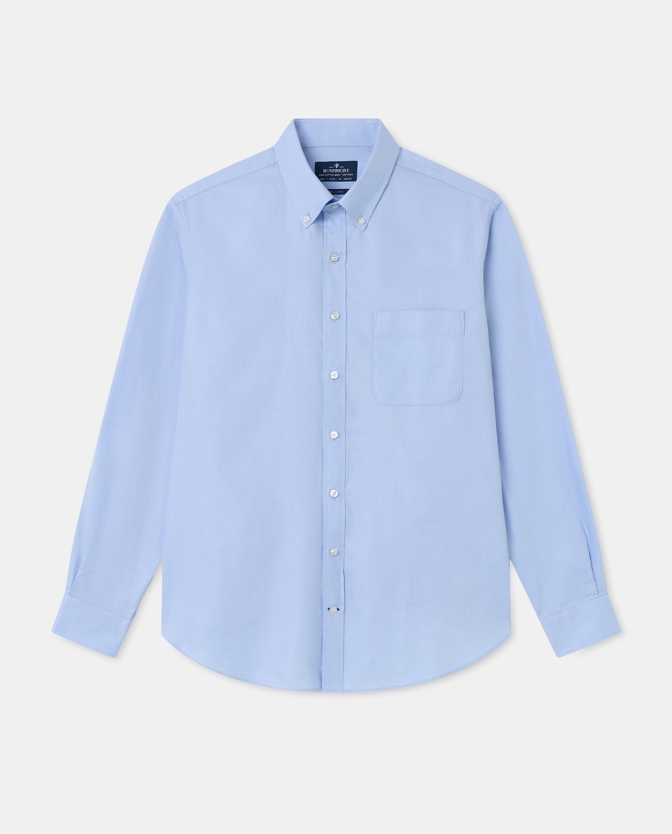 Camisa Non Iron Azul-claro-1