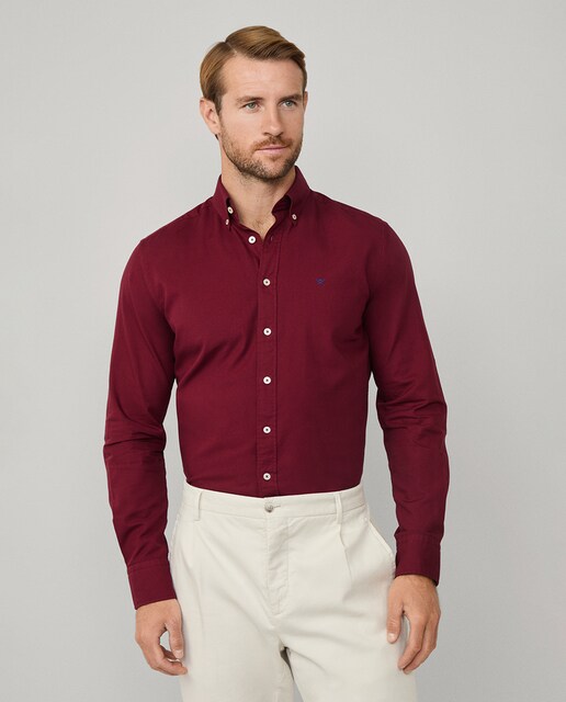 Imagem 0 de Camisa Oxford Classic Fit Tingida