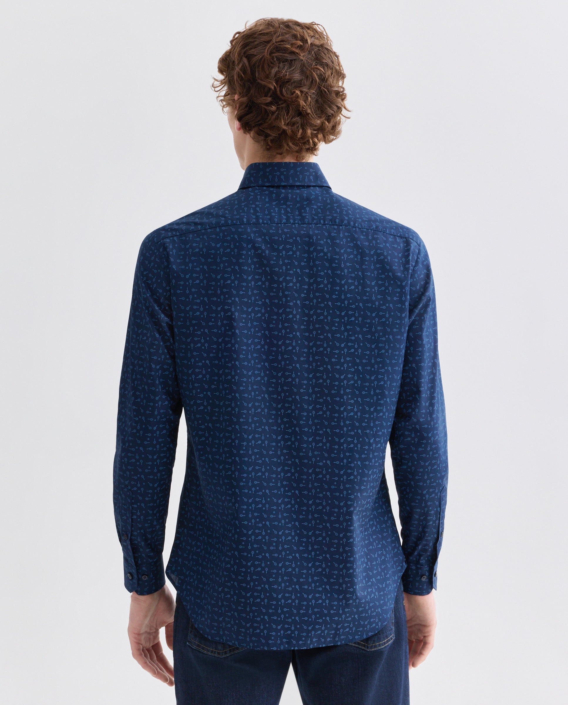 Camisa Non Iron Azul-marinho-2