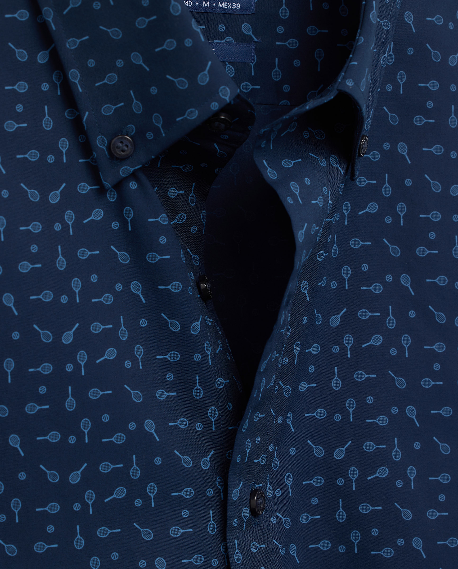 Camisa Non Iron Azul-marinho-5