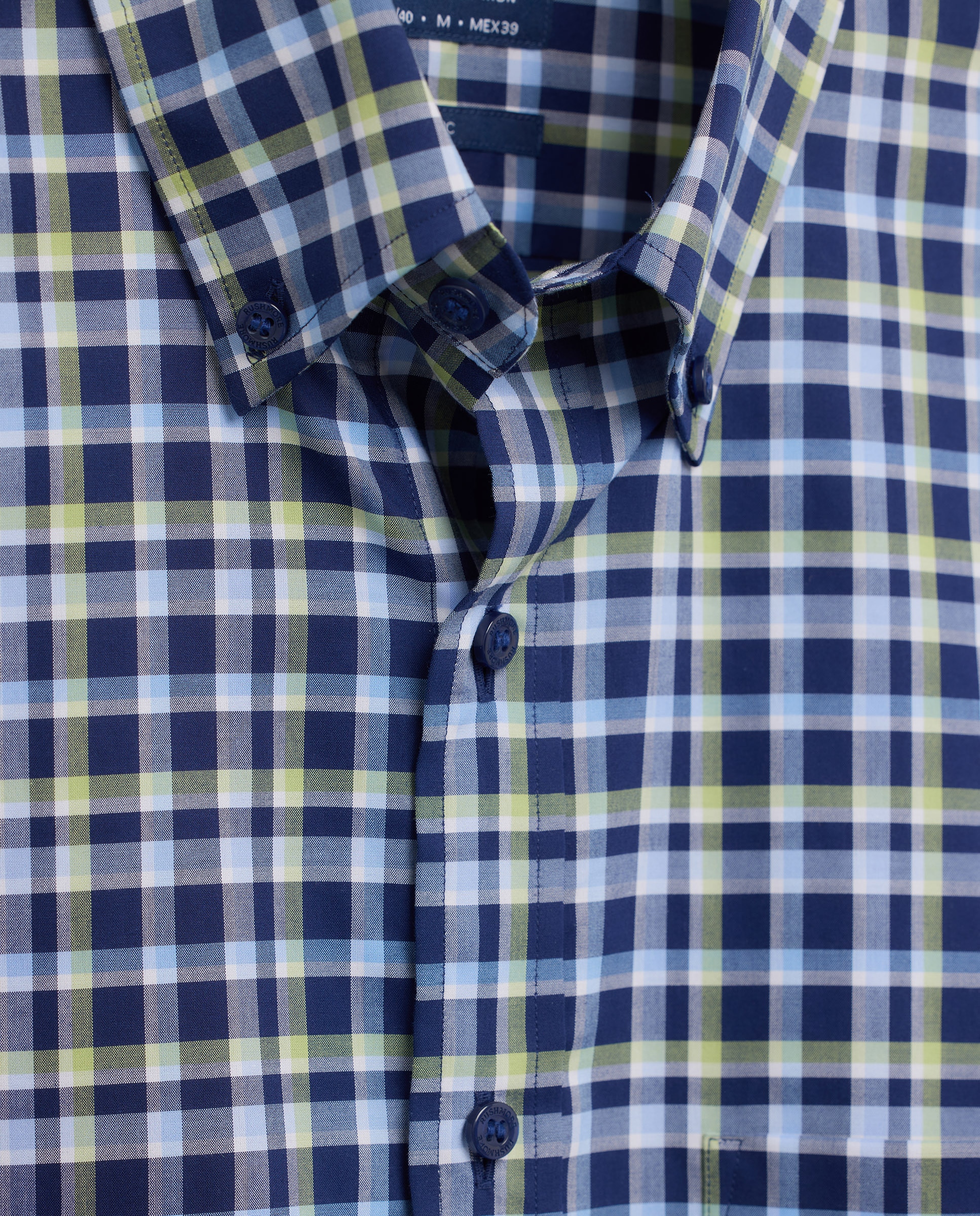 Camisa Non Iron Azul-marinho-5