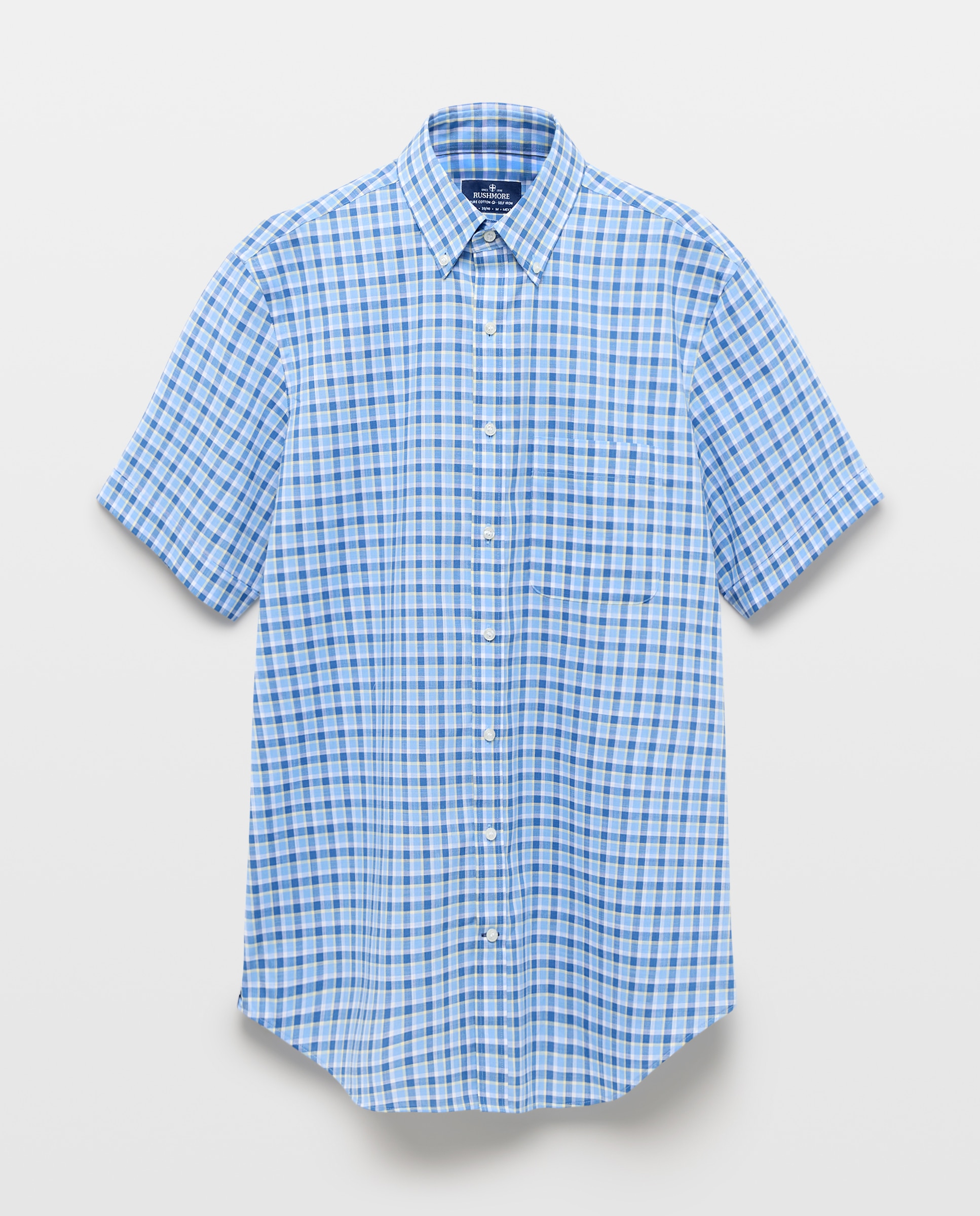 Camisa Non Iron Azul-4