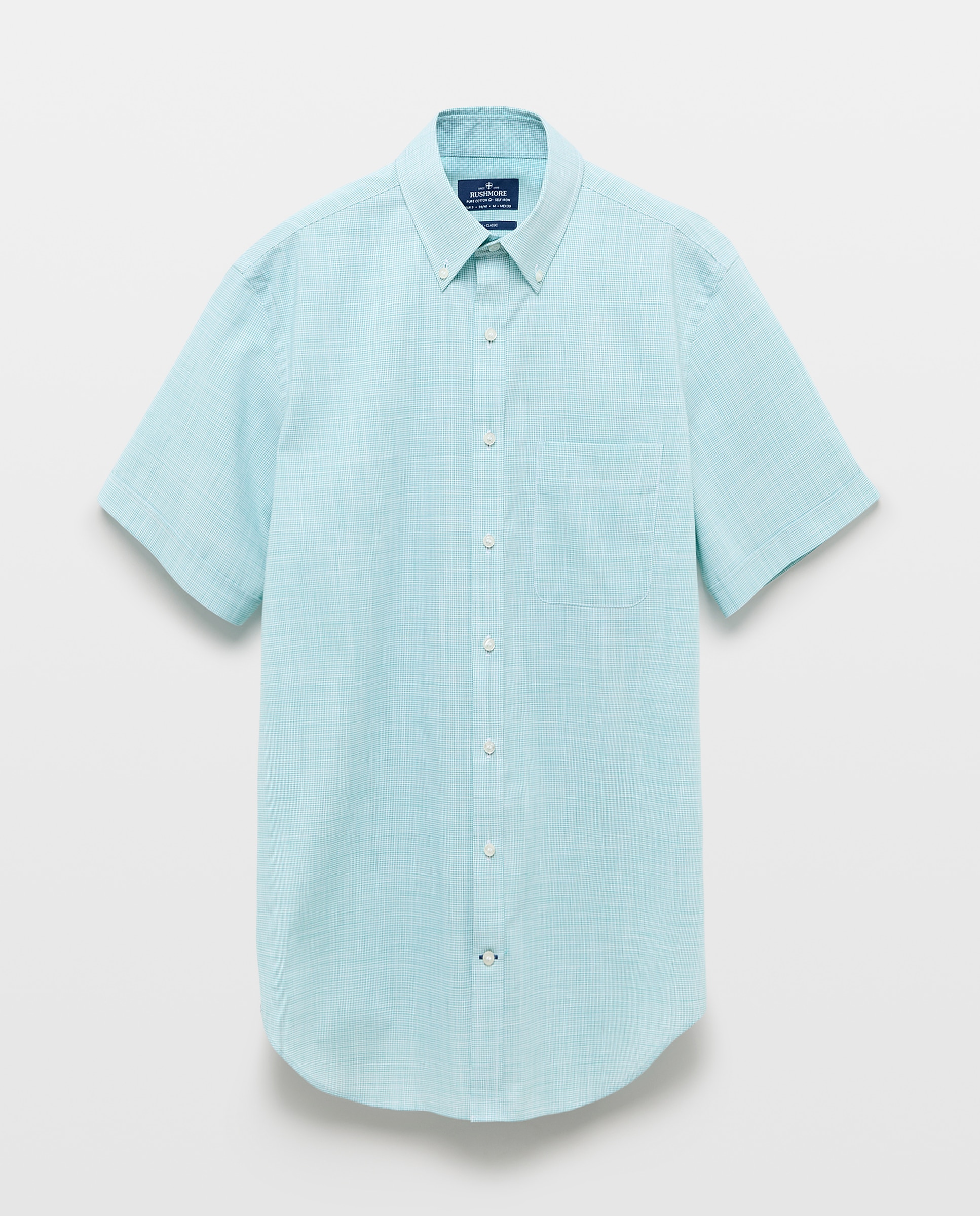 Camisa Non Iron Verde-4