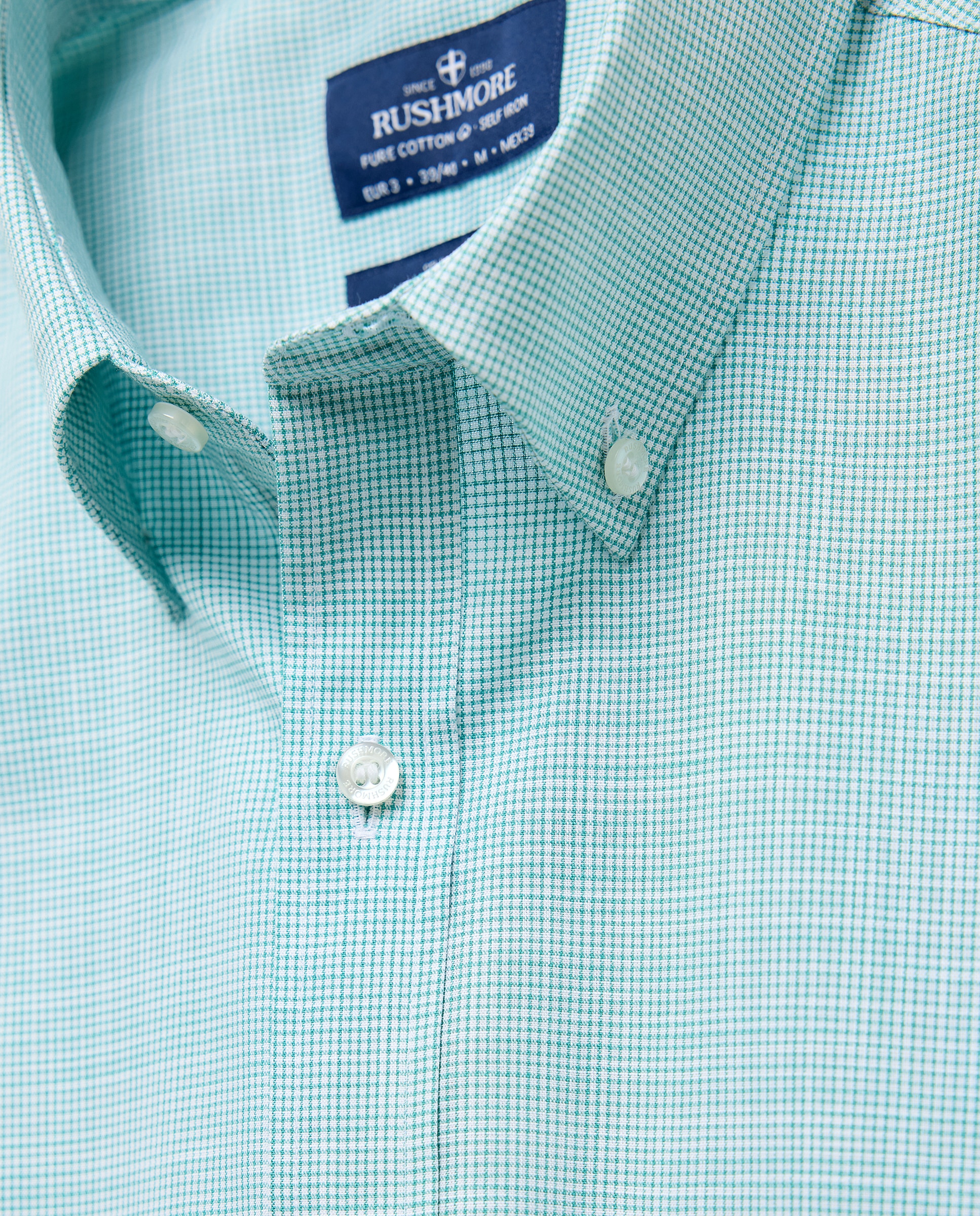 Camisa Non Iron Verde-5