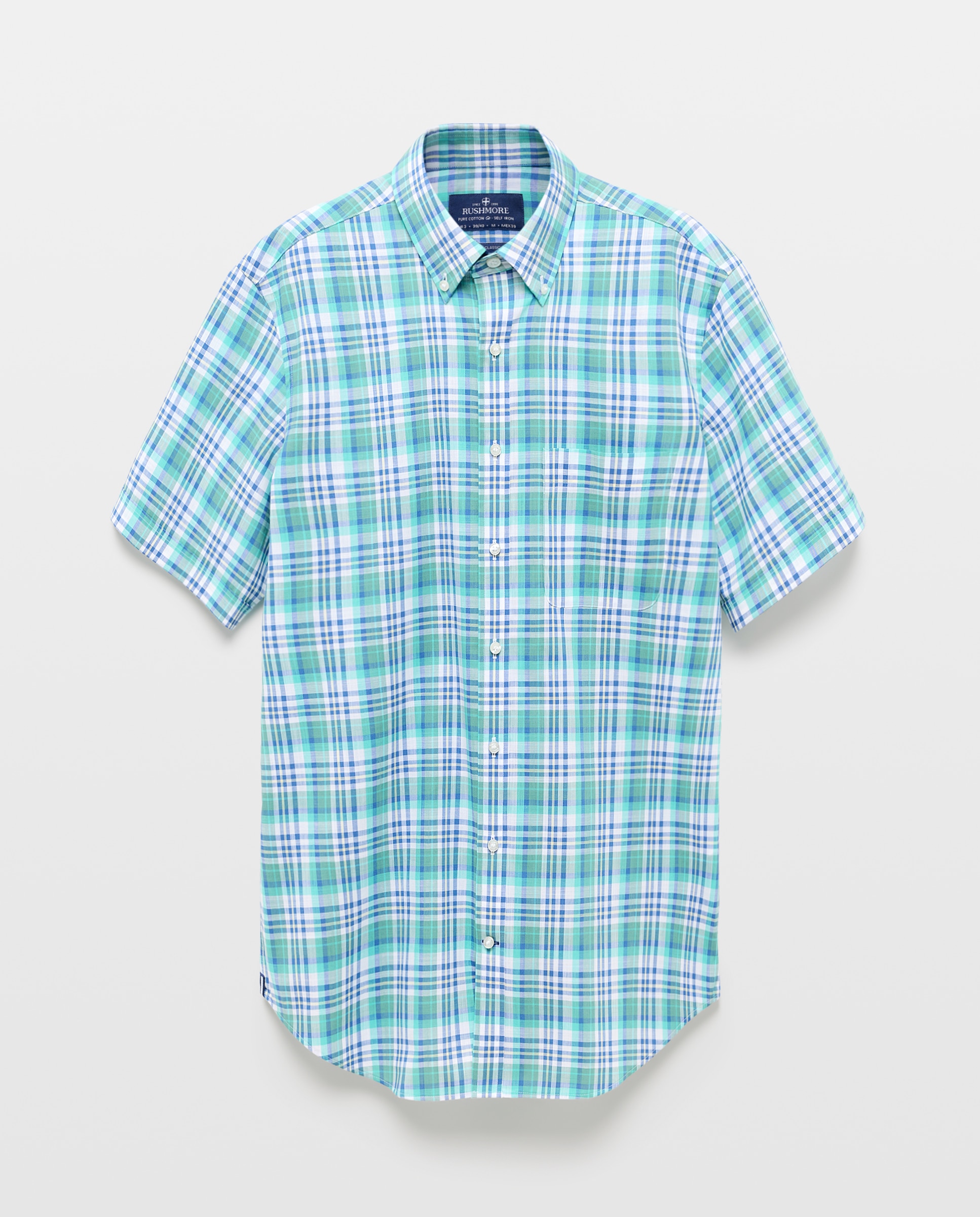 Camisa Non Iron Verde-4