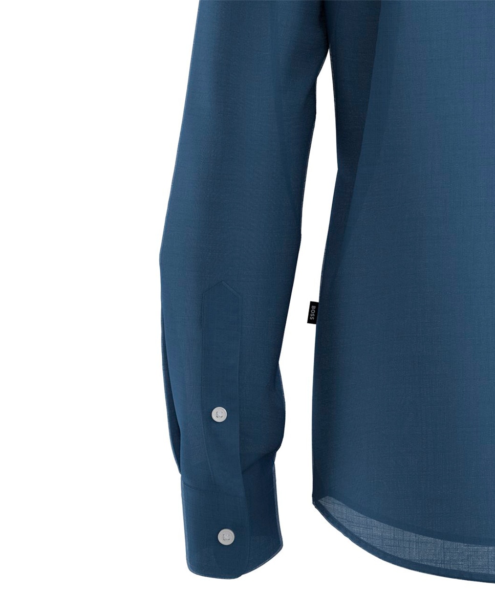 Camisa Azul-índigo-4