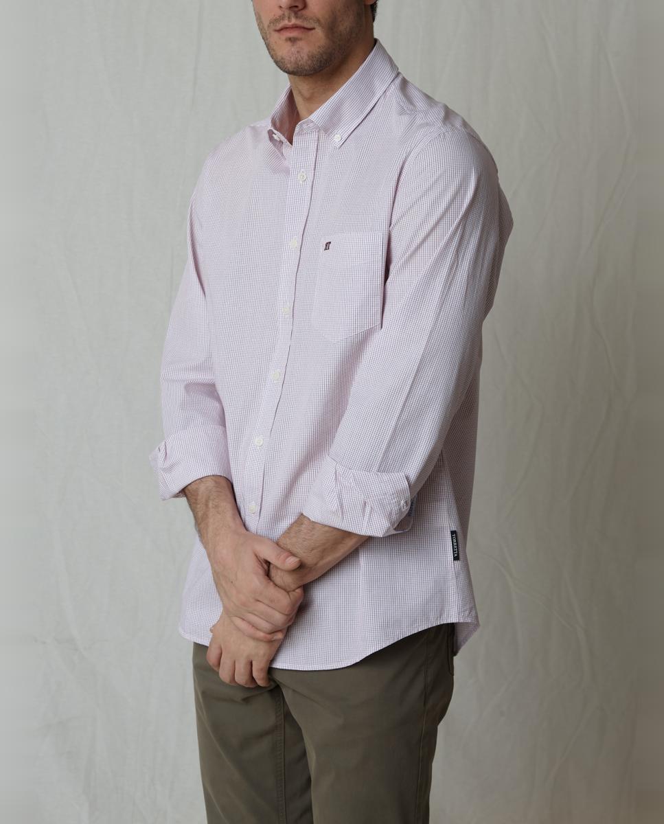 Camisa Casual Bordeaux-5