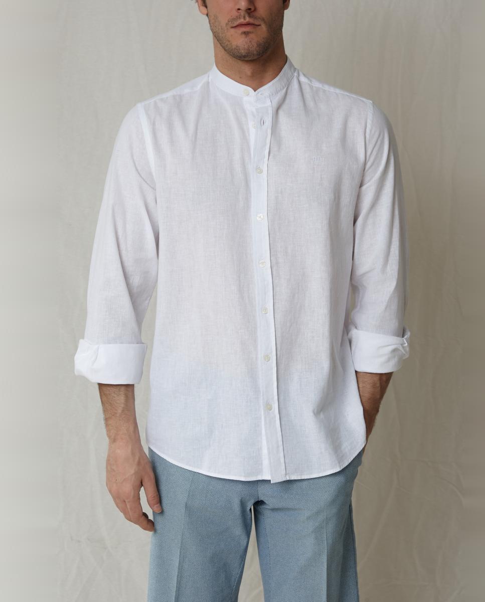 Camisa Casual Branco-3