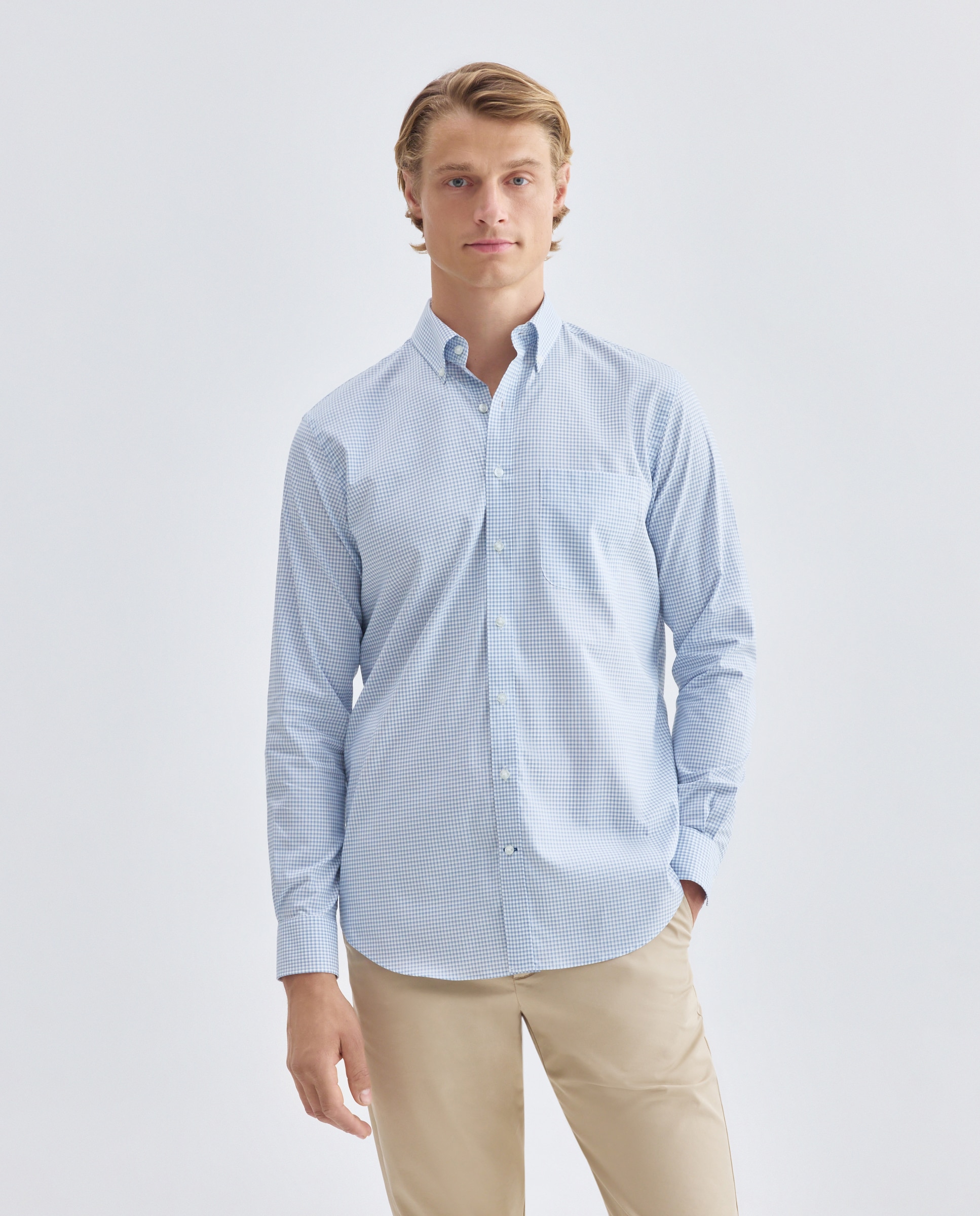Imagen 0 de Camisa de hombre non iron Blanco