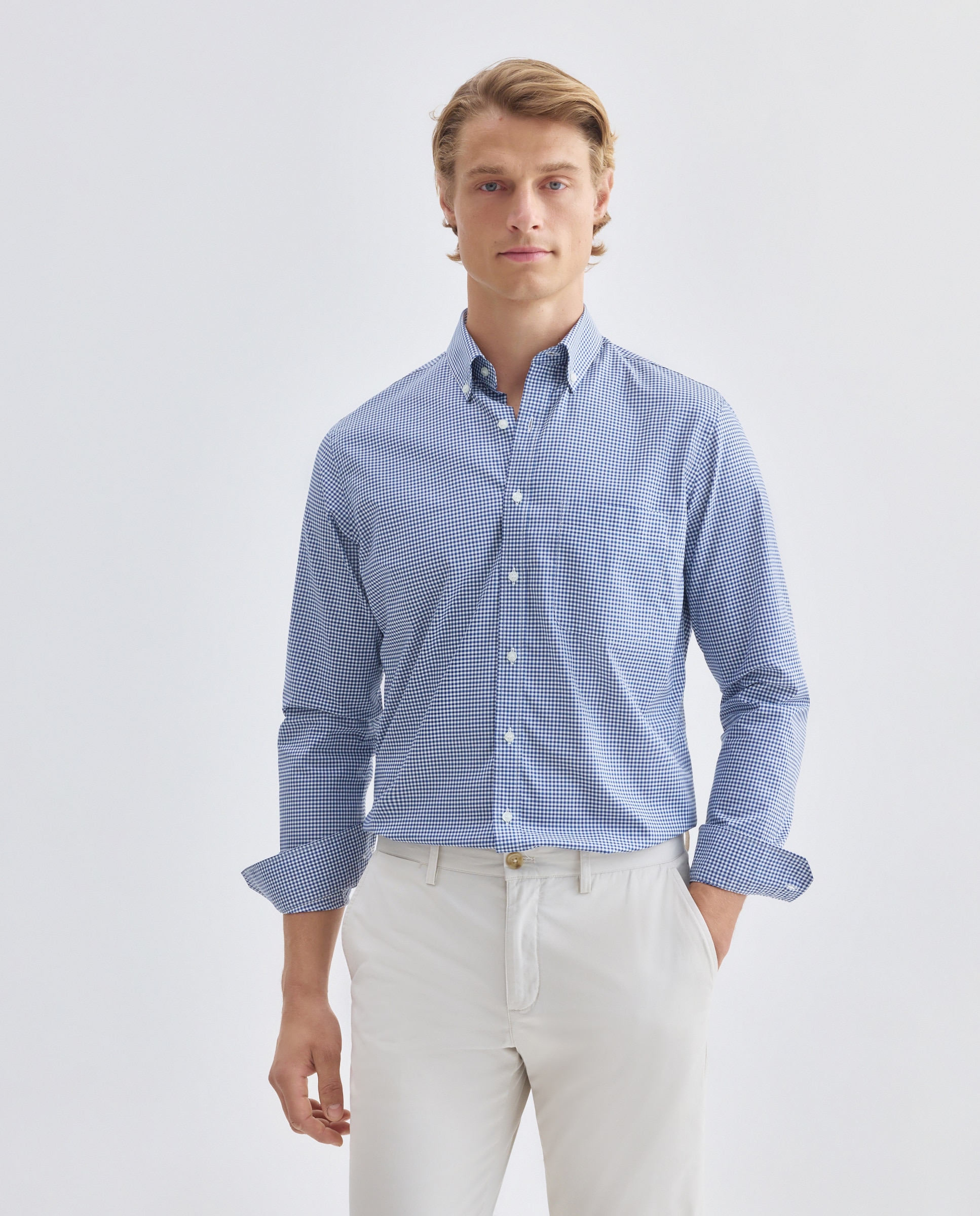 Imagen 1 de Camisa de hombre non iron Blanco