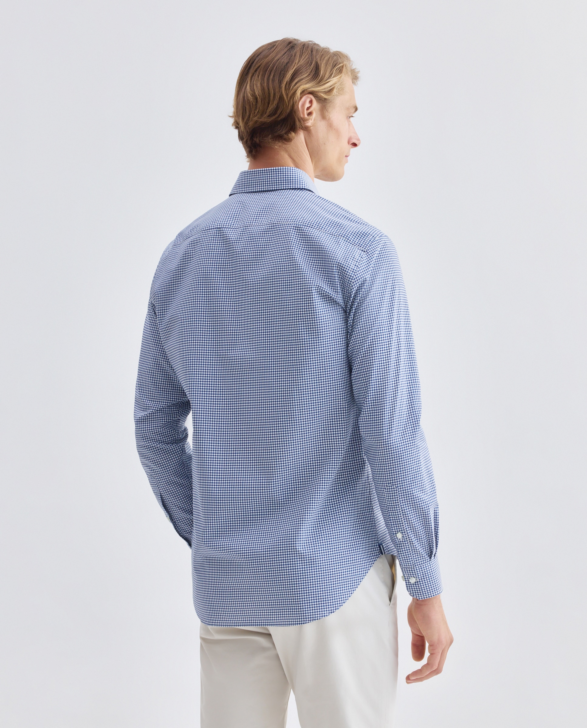 Imagen 3 de Camisa de hombre non iron - Rushmore - Blanco Blanco