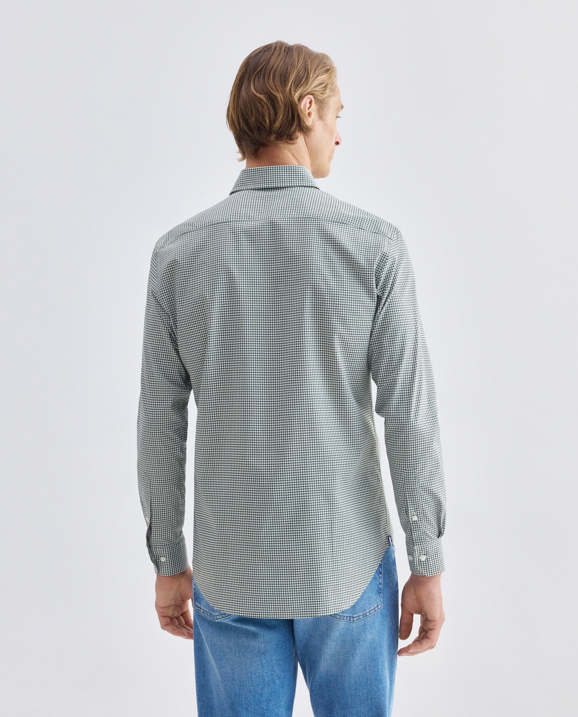 Imagen 3 de Camisa de hombre non iron - Rushmore - Blanco Blanco
