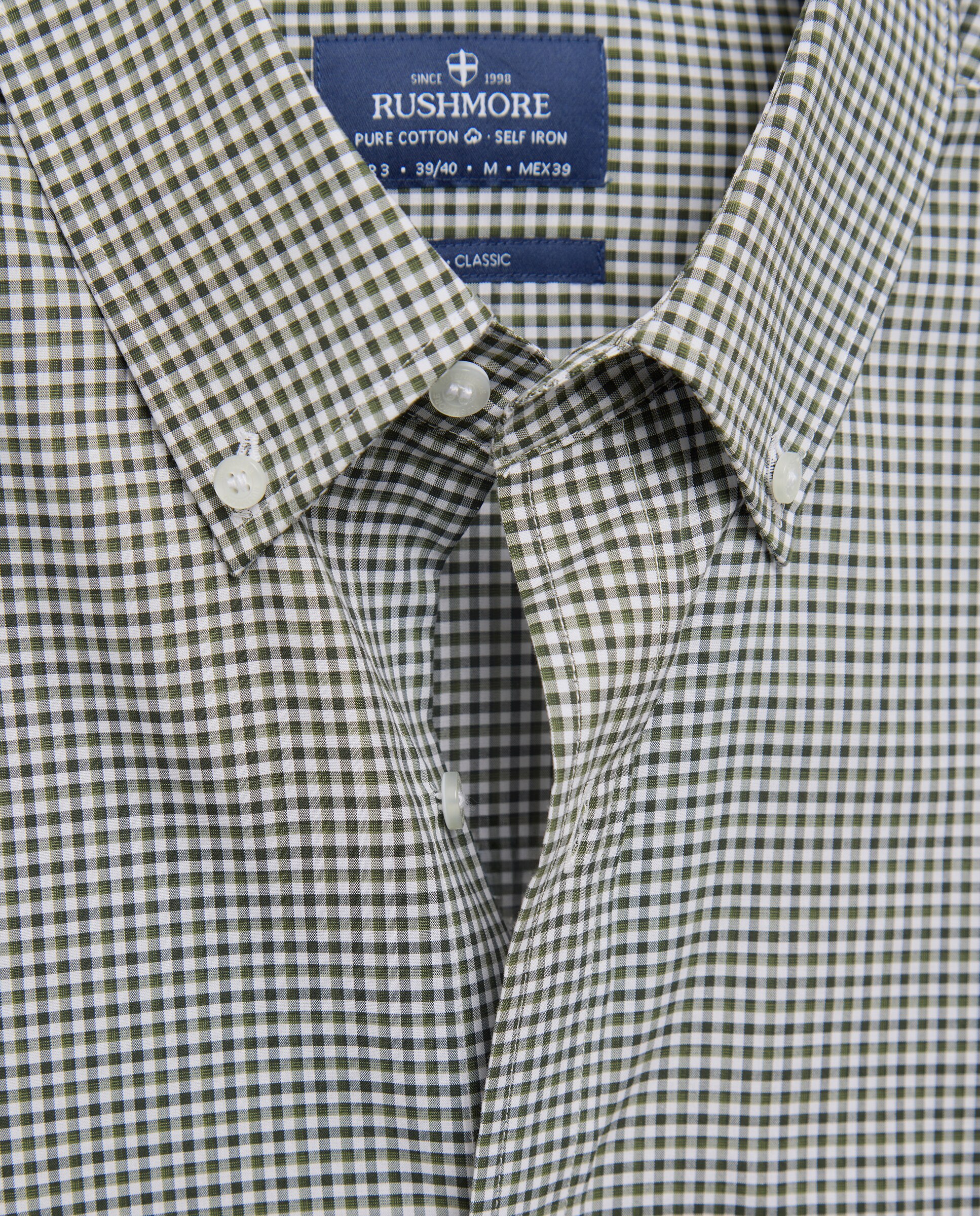 Imagen 5 de Camisa de hombre non iron - Rushmore - Blanco Blanco