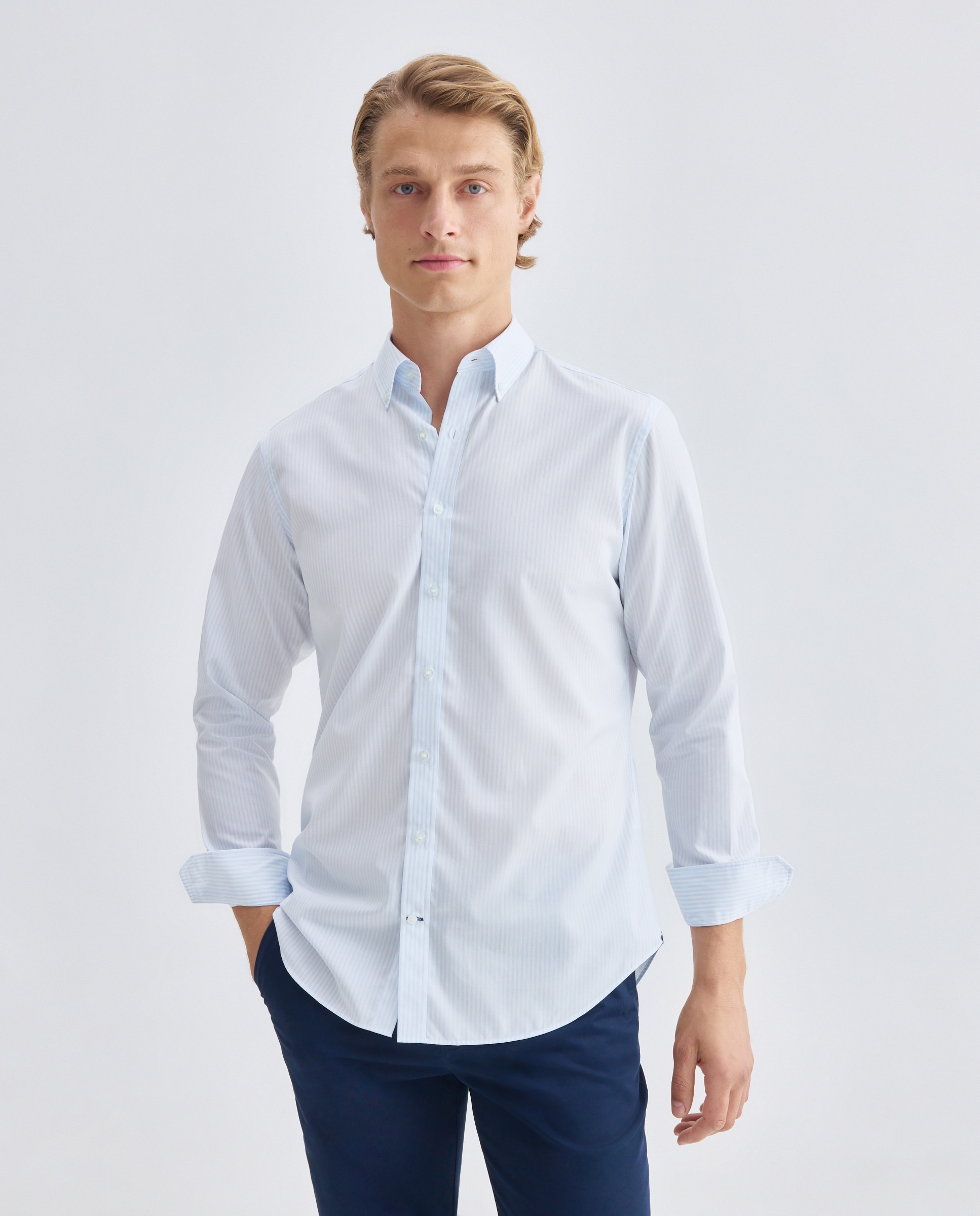 Imagen 1 de Camisa de hombre non iron Blanco