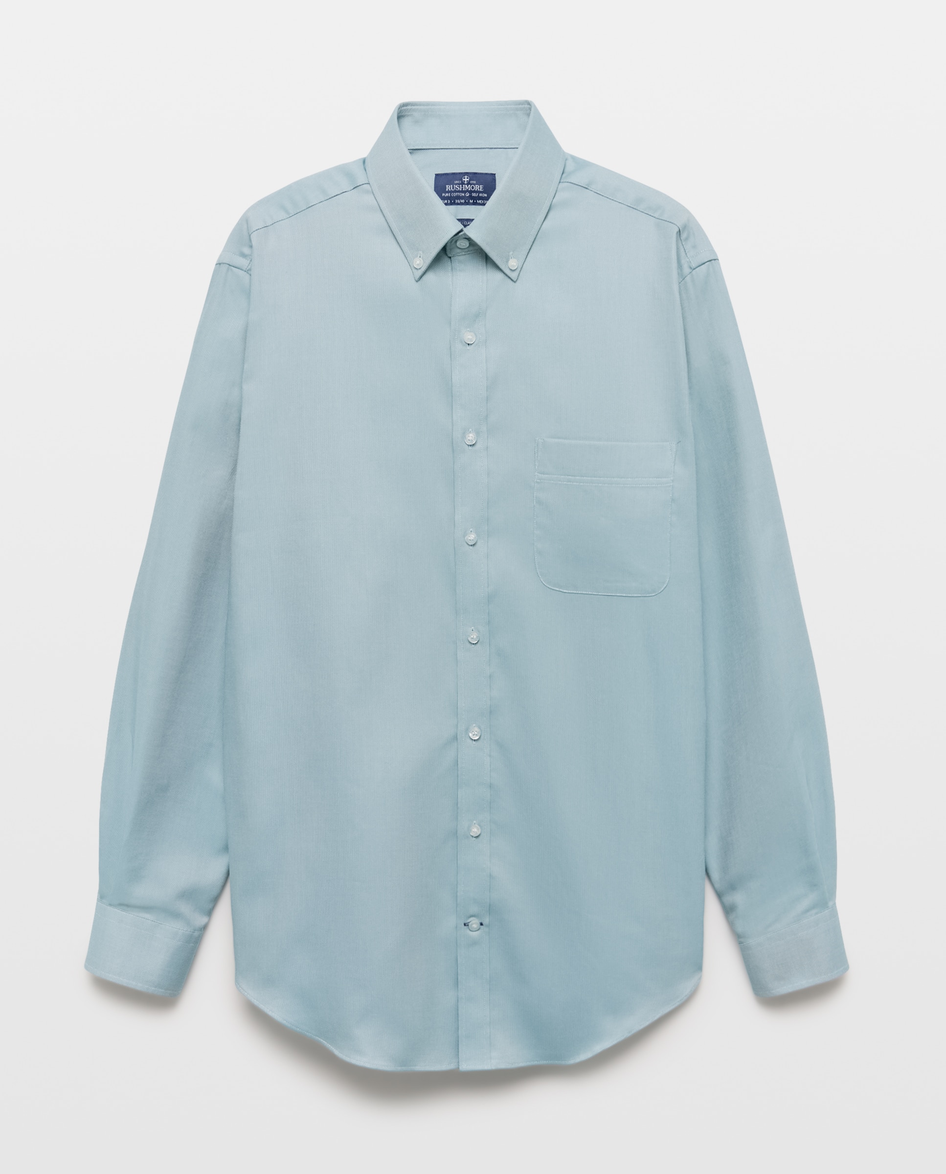 Camisa de hombre non iron - Rushmore - Verde Verde-4